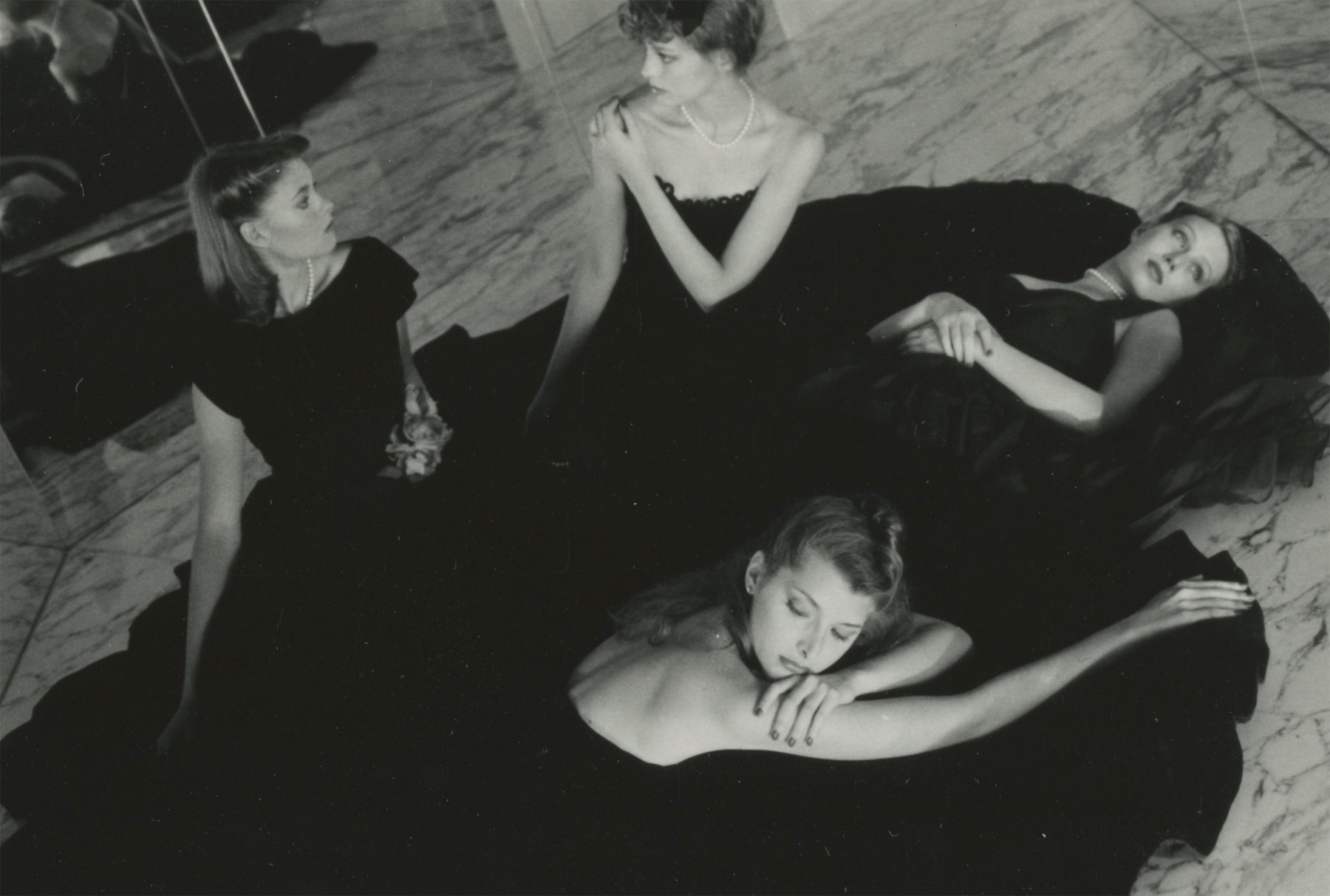 Deborah Turbeville, Untitled (fashion study for Xavier's hair salon), c.1975