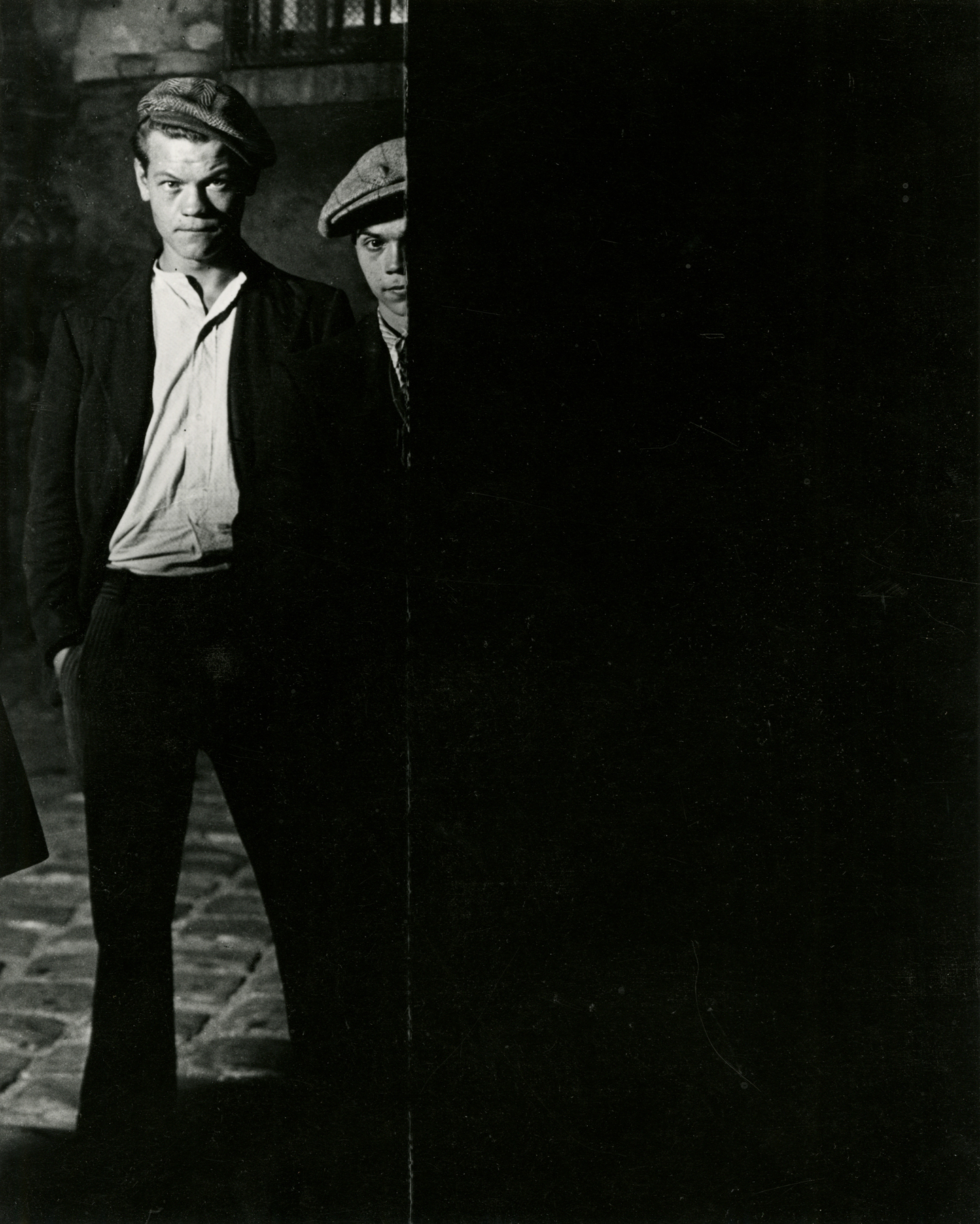 Brassai  Big Albert's Gang, c.1932  Gelatin silver print; printed c.1970  11 x 8 7/8 inches