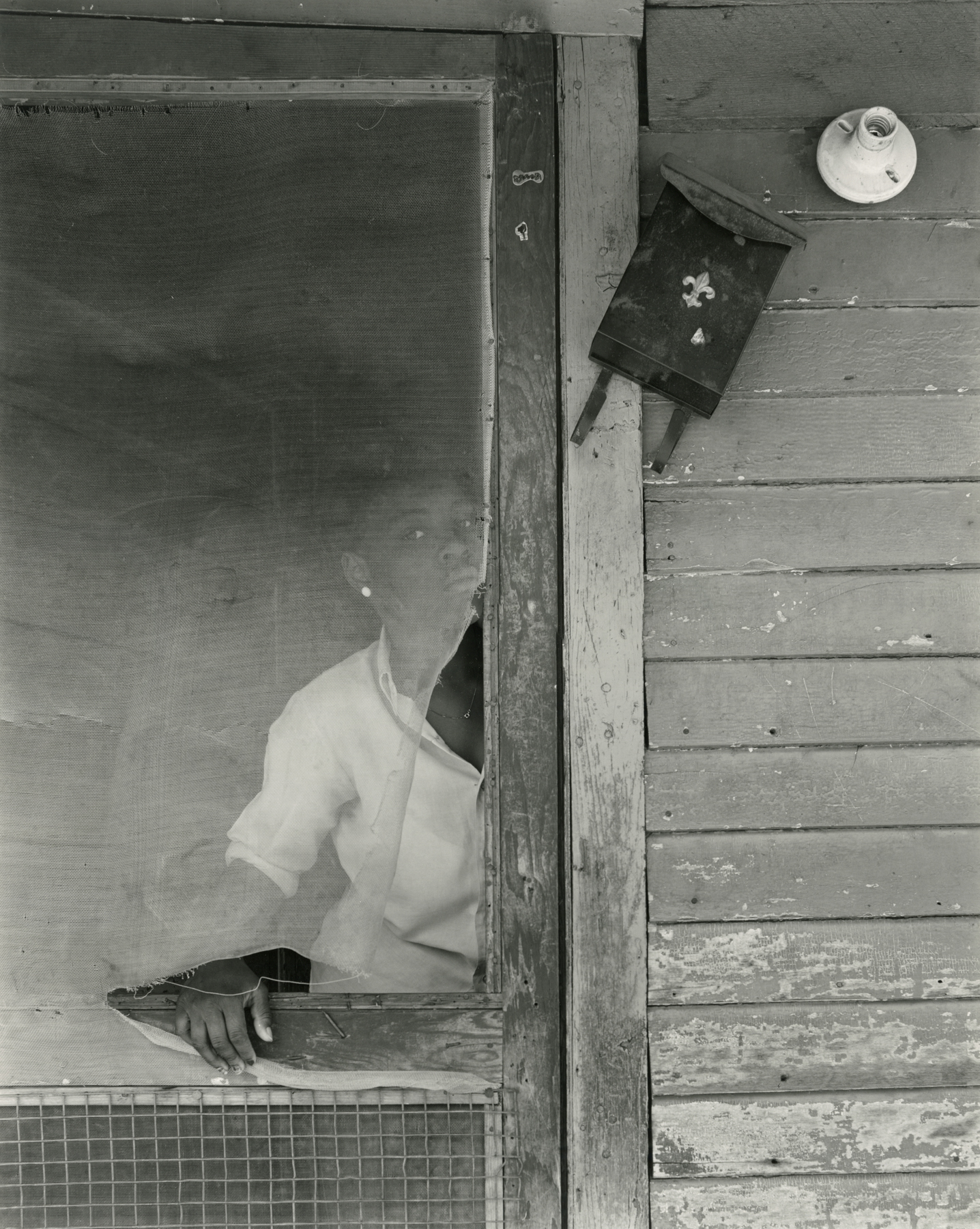 Baldwin Lee  Untitled, Valdosta, Georgia, 1984  Gelatin silver print; printed c.1984  18 7/8 x 15 1/8 inches