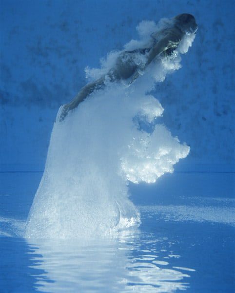 Joel Meyerowitz, Elemental Series, Rising Diver, 2011