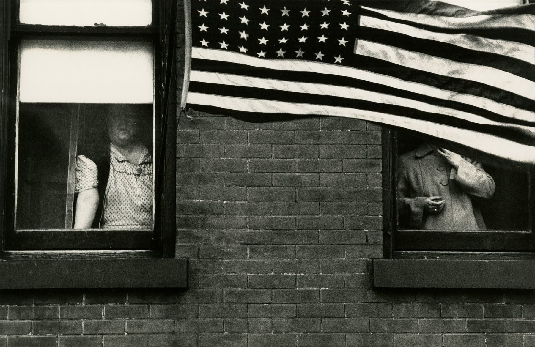 Robert Frank, Parade, Hoboken, 1955