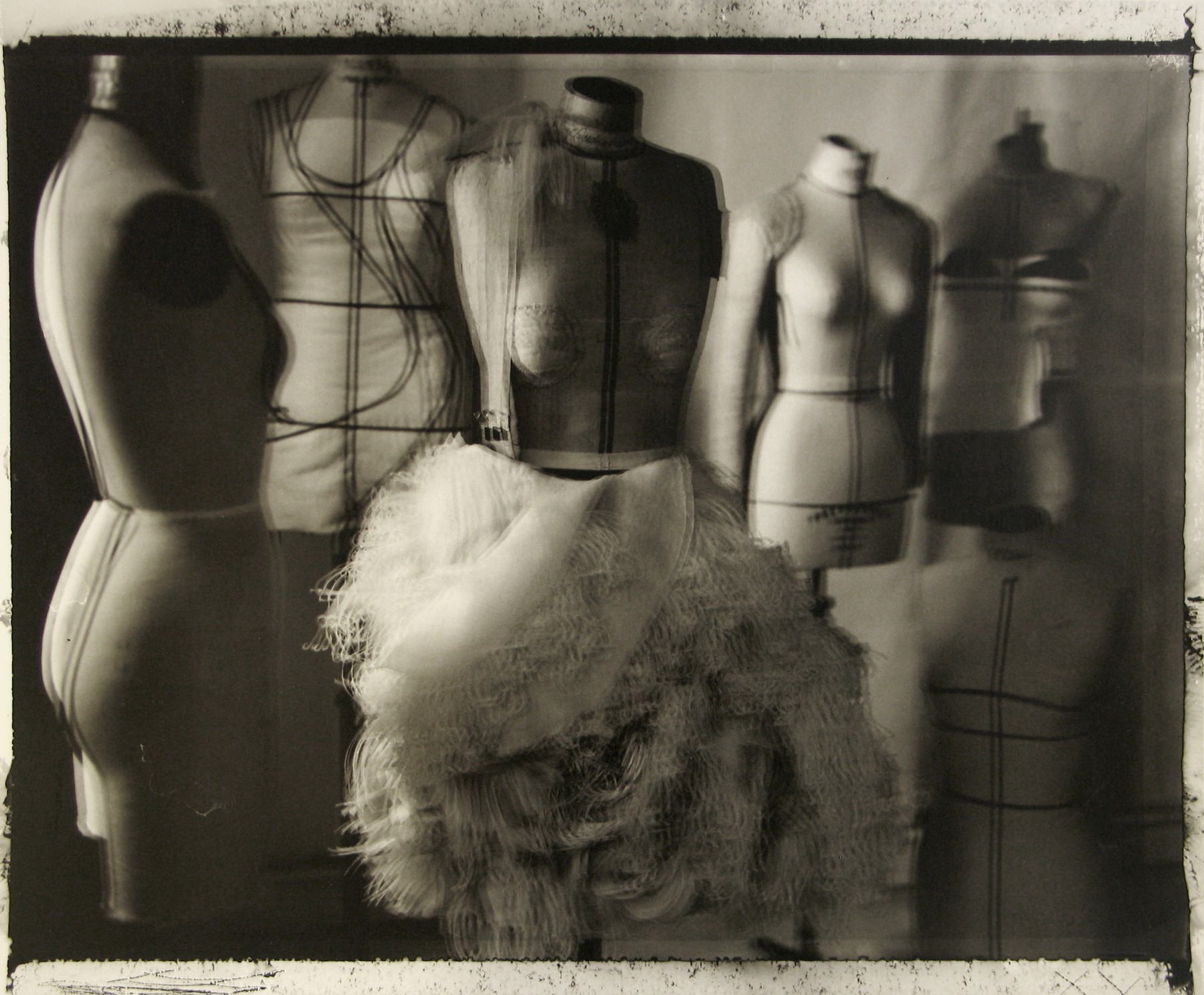 Atelier de Givenchy, 2008  Gelatin silver print; printed later  15 3/4 x 19 5/8 inches