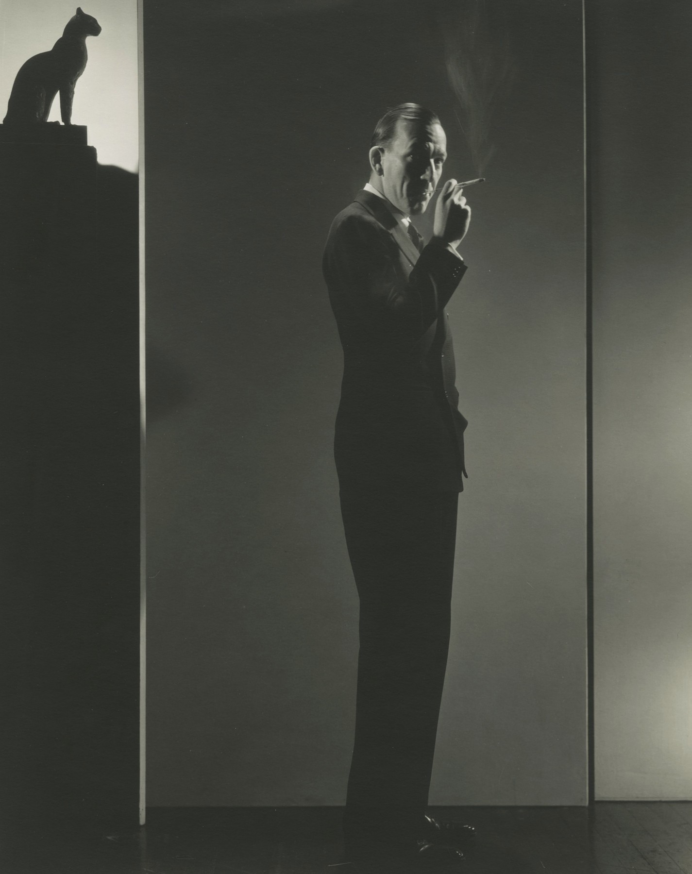 Noel Coward, 1932  Gelatin silver print; printed c.1932  9 1/2 x 7 3/4 inches