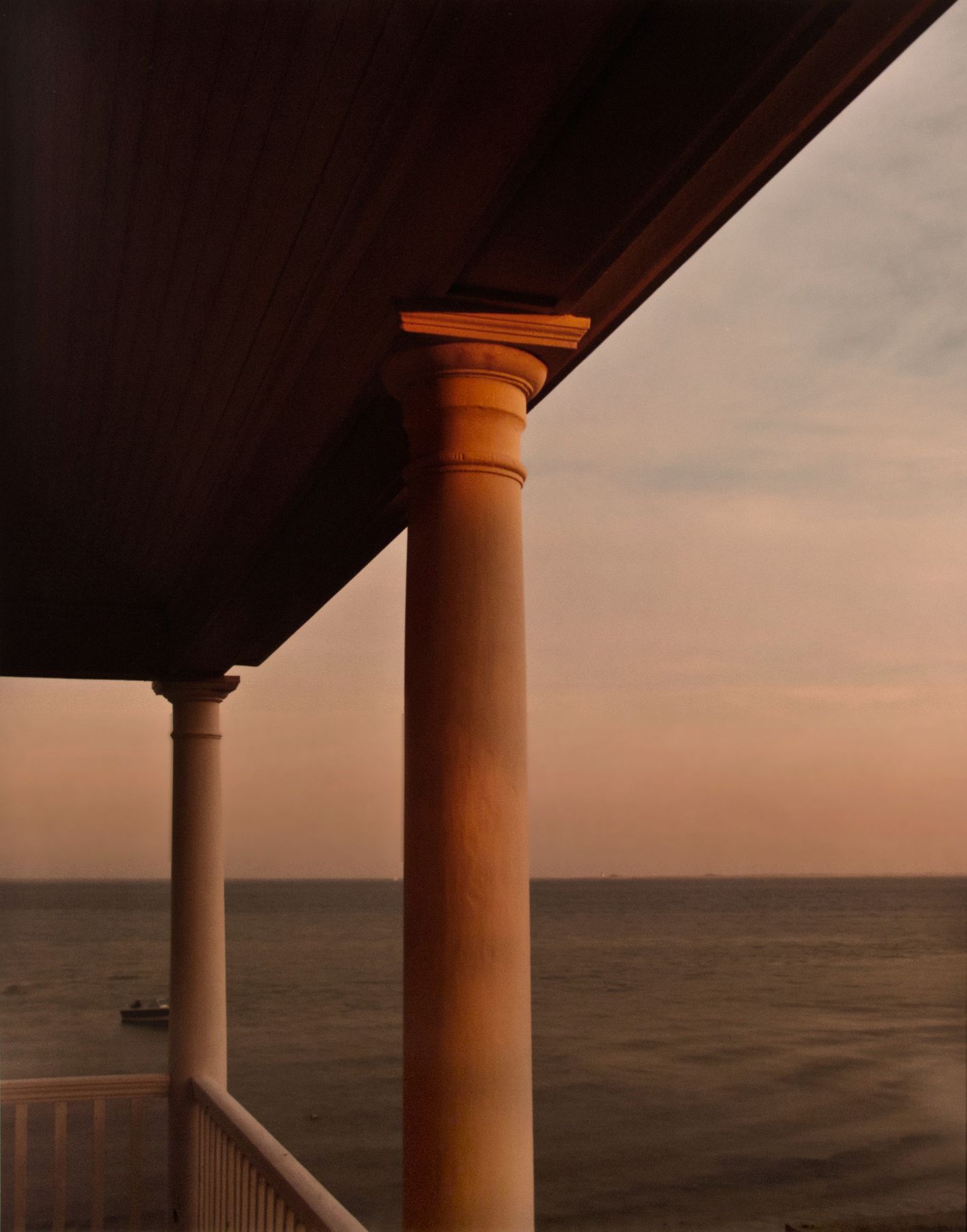 Gold Column, Porch Series, Provincetown, 1977  Archival pigment print; printed 2022  40 x 30 inches