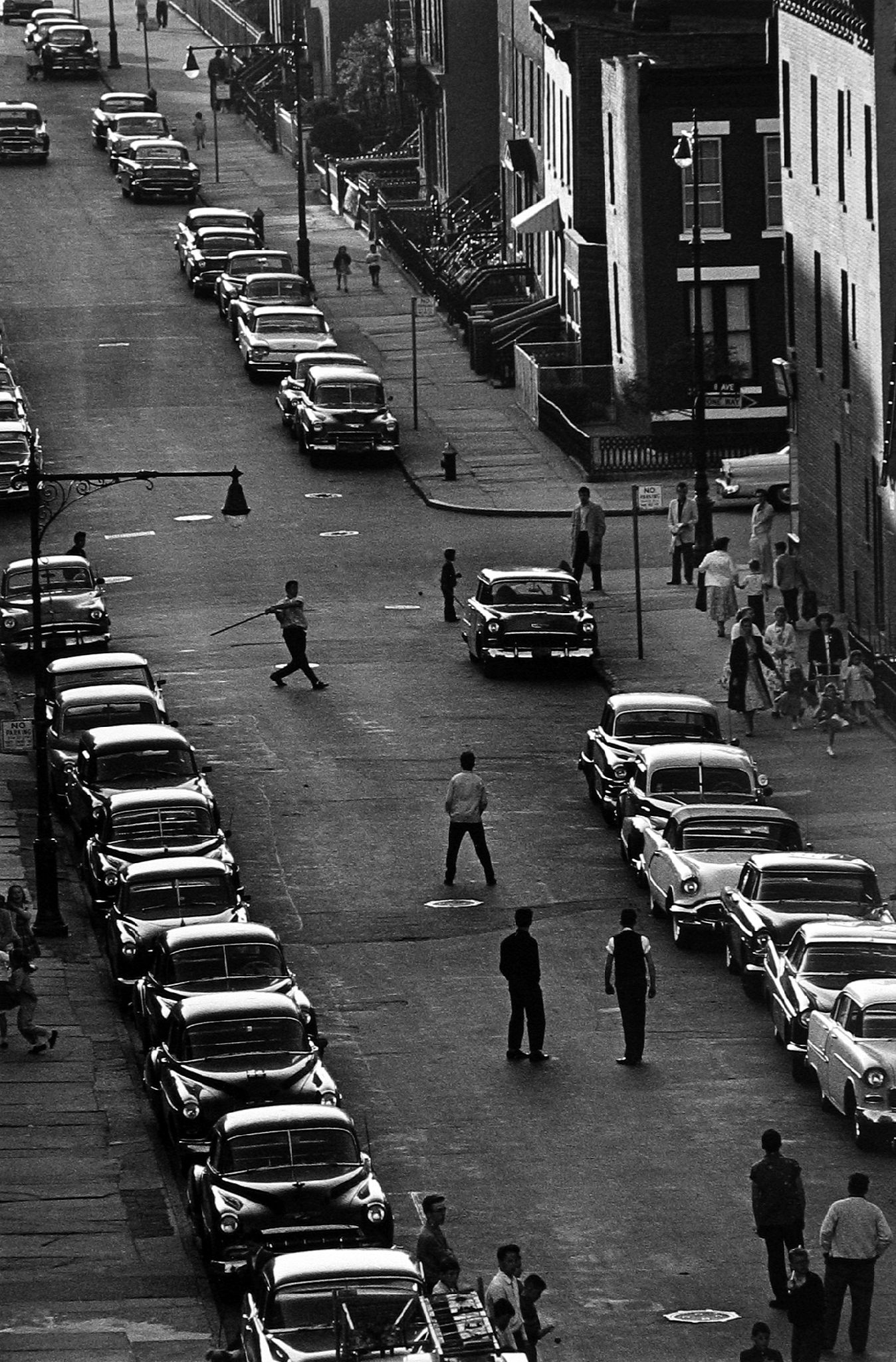 Brooklyn Gang, 1959  Gelatin silver print; printed later  24 x 20 inches
