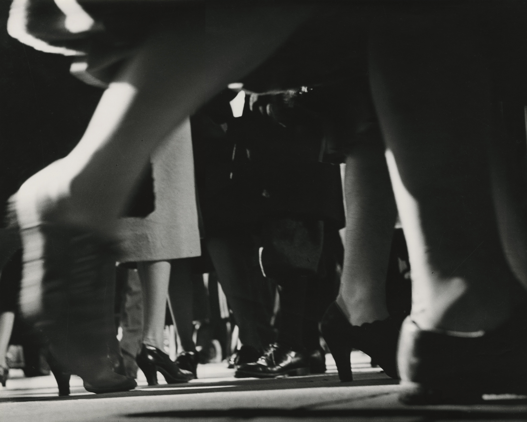 Lisette Model - Running Legs, 42nd Street, New York, c.1940 - Howard Greenberg Gallery