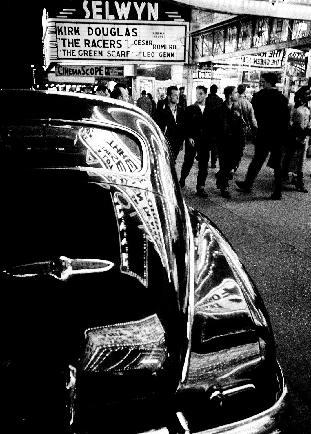 William Klein - Selwyn, 42nd Street, New York, 1955 - Howard Greenberg Gallery