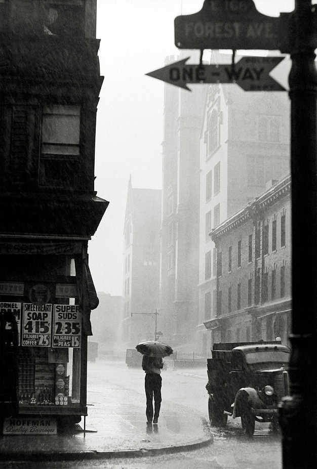 Harold Roth - Forest Avenue, The Bronx, 1937 - Howard Greenberg Gallery