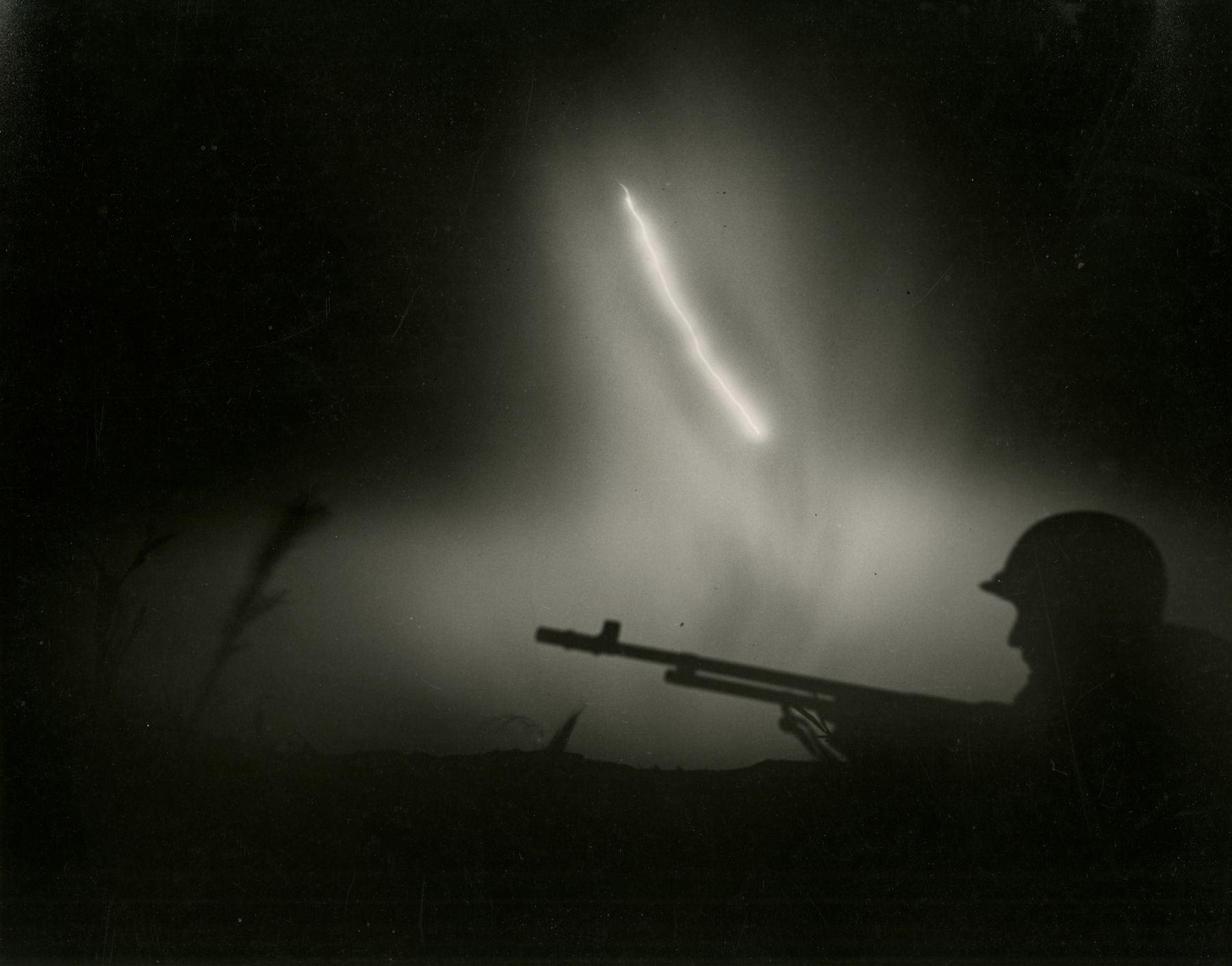 Okinawa, May 21-22, 1945  Gelatin silver print; printed 1960s  11 x 14 inches