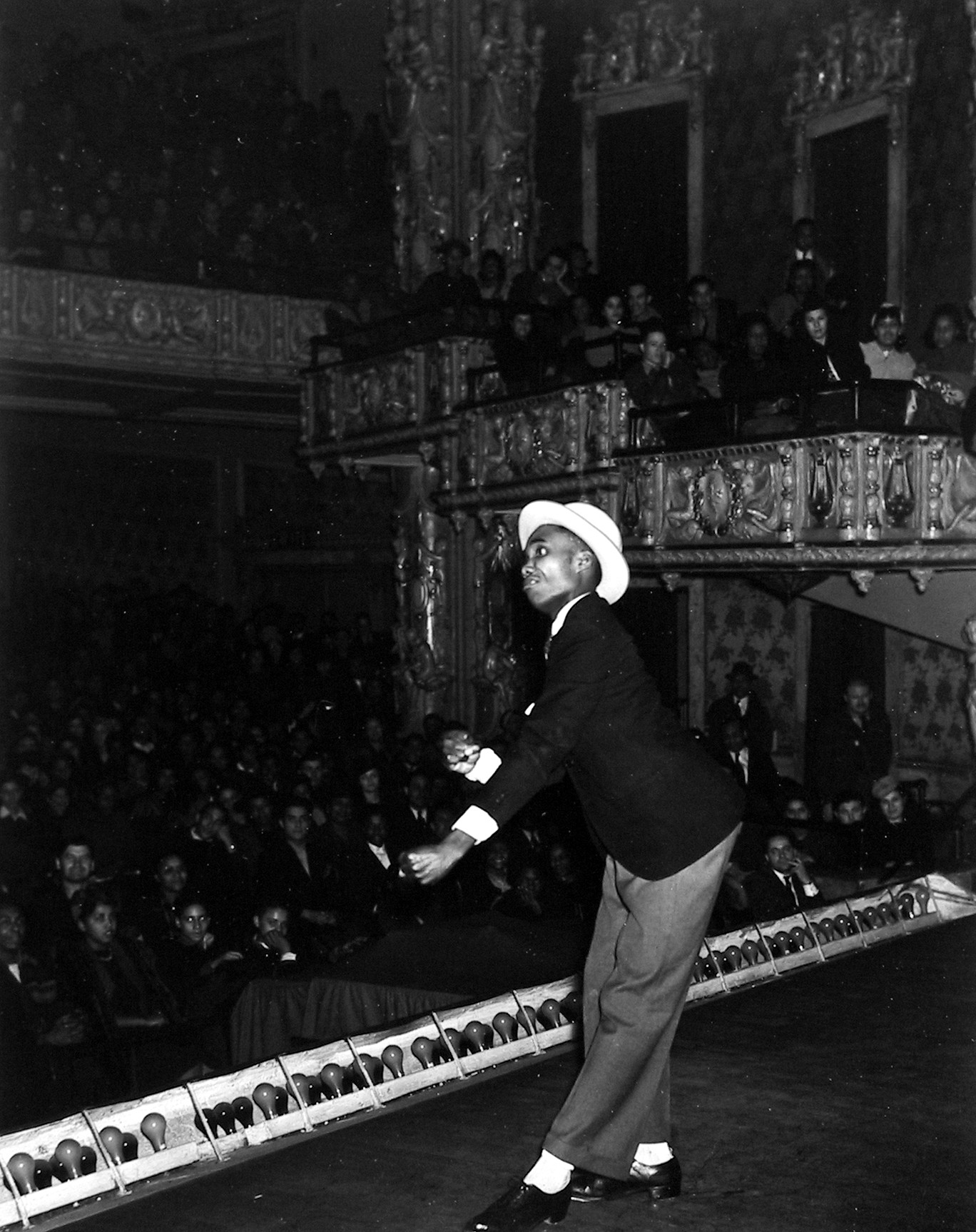 Apollo Theater, Harlem, c.1937  Gelatin silver print; printed later  9 x 7 inches