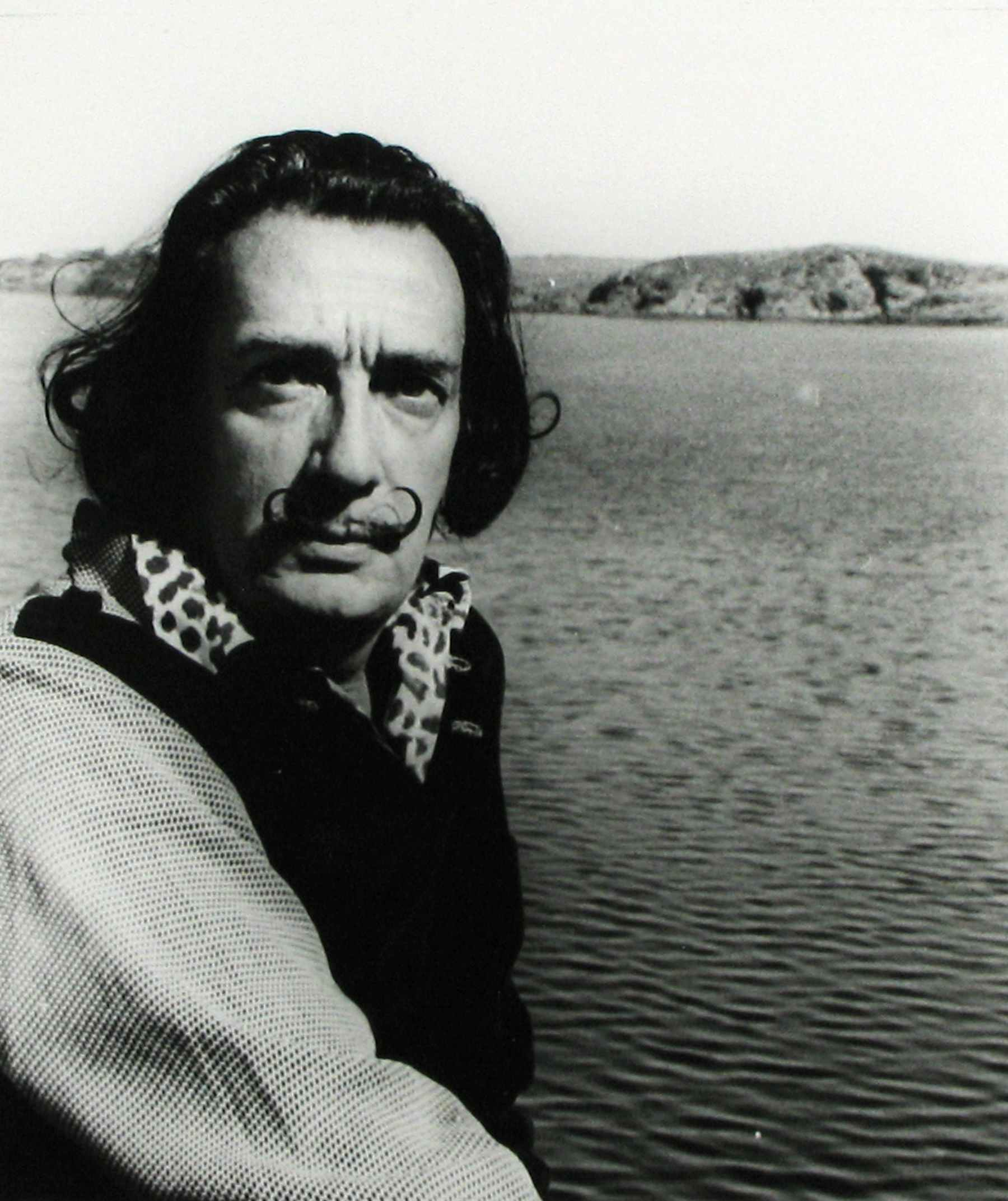 Bill Brandt - Salvador Dali, 1957 - Howard Greenberg Gallery