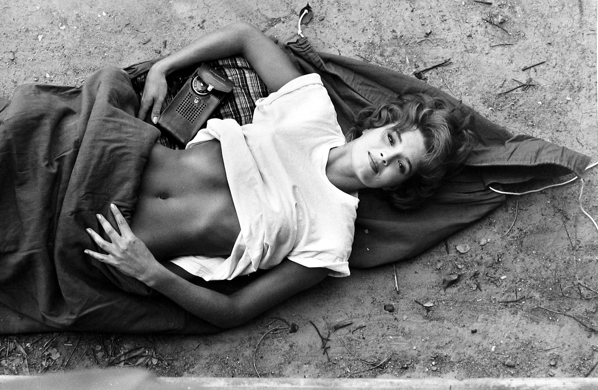 Henry Wolf - Angie Dickinson, c.1963 - Howard Greenberg Gallery