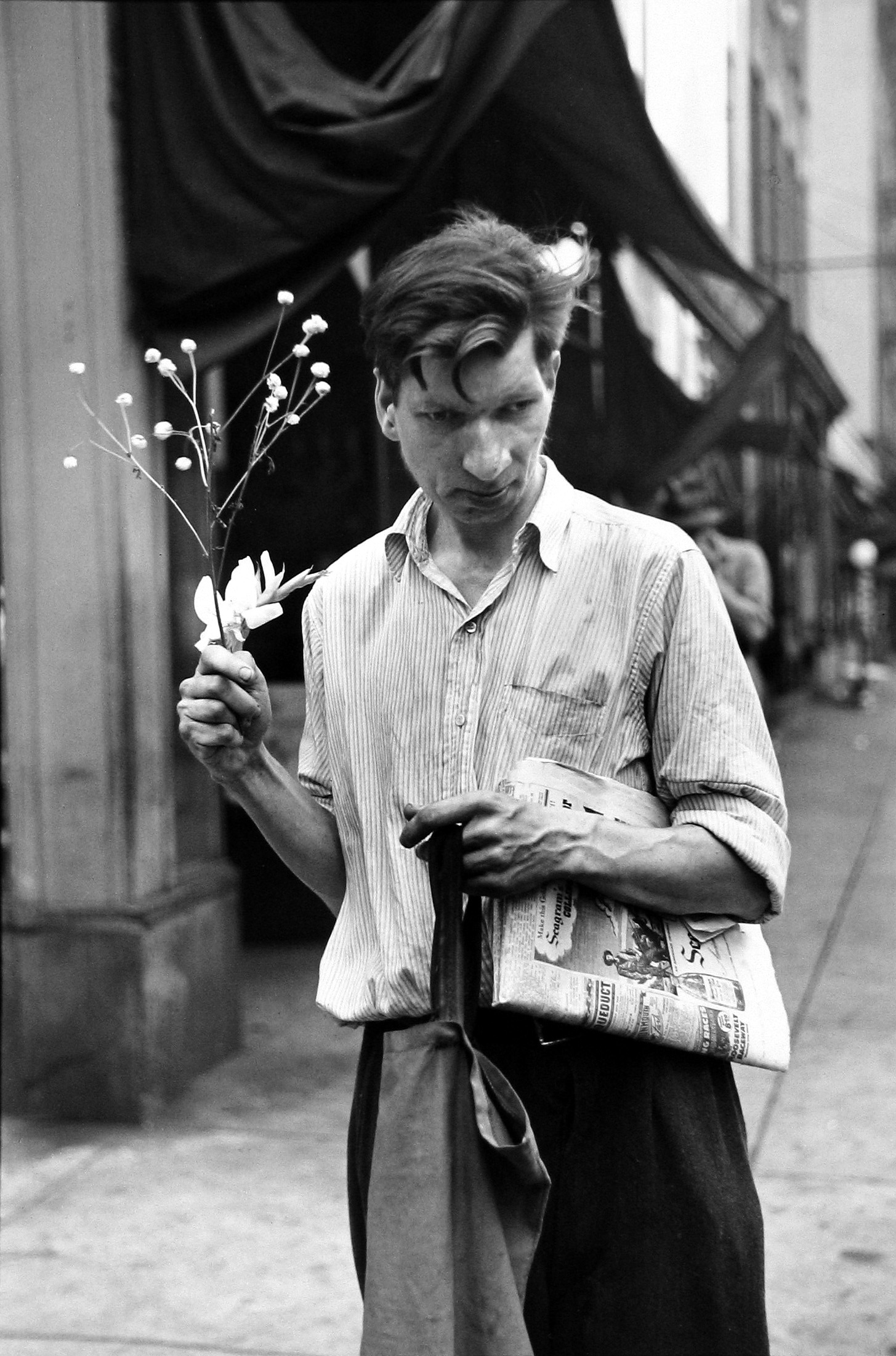 Louis Faurer - Eddie, c.1948- Howard Greenberg Gallery