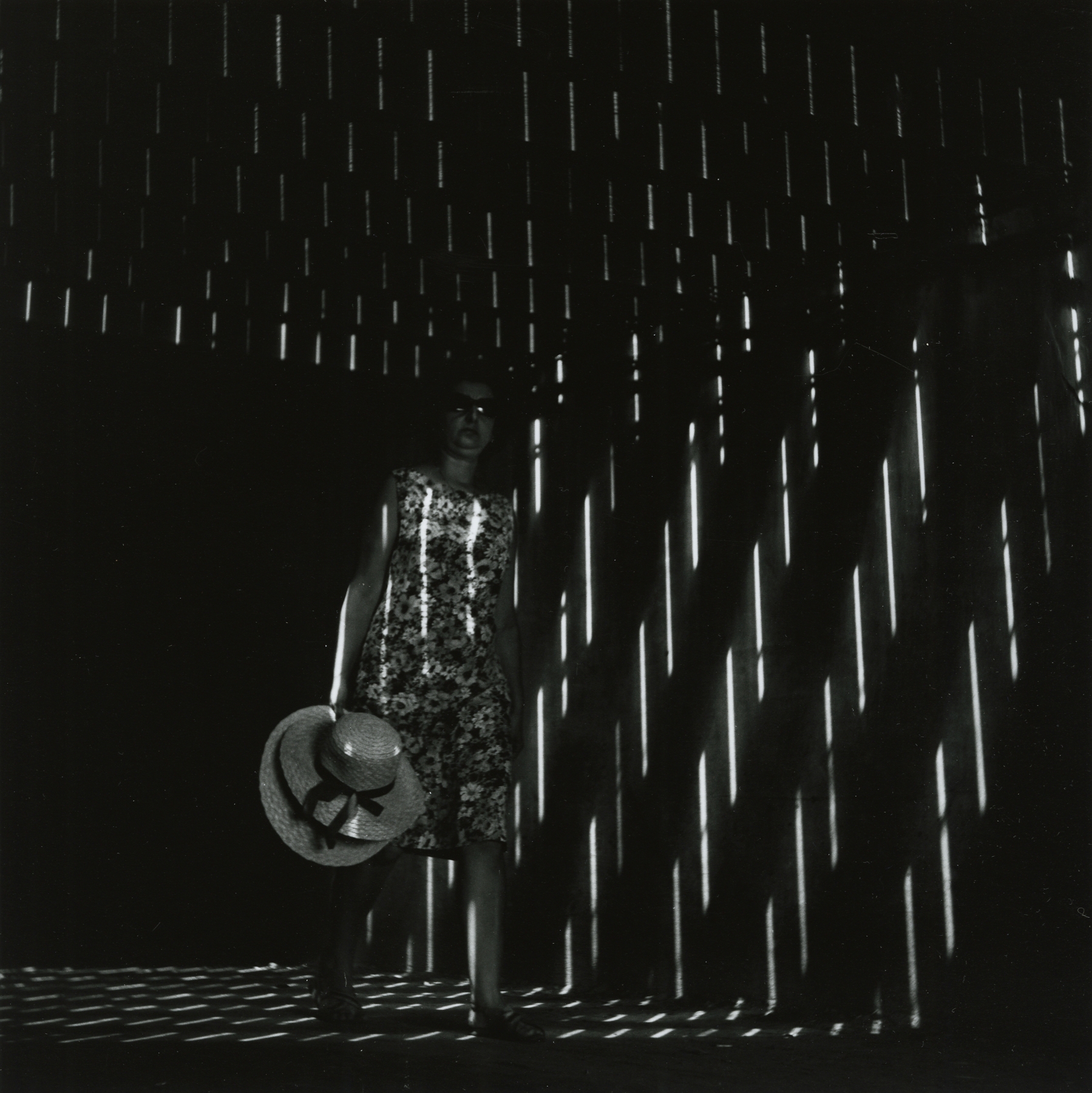 Ray K. Metzker - 66 FE-12, Atlantic City, from "Under the Boardwalk," 1966