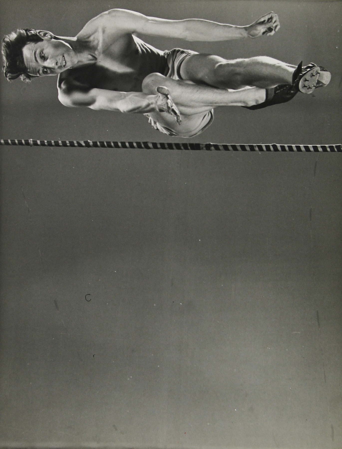 Gjon Mili - High Jumper Clarke Mallery, 1939 - Howard Greenberg Gallery