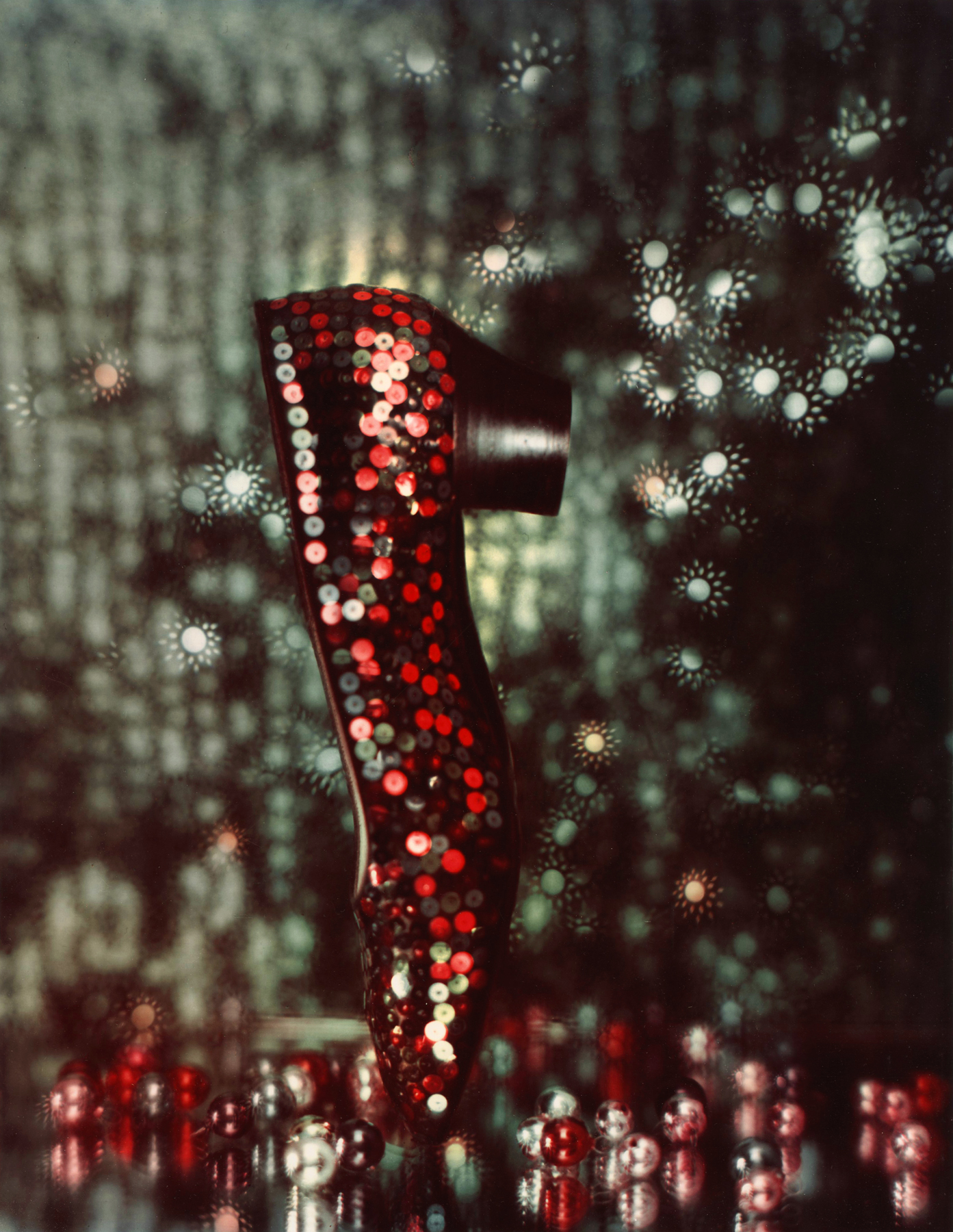 The Sequined Shoe, 1957 Dye transfer print; printed c.1983 22 1/4 x 18 3/4 inches