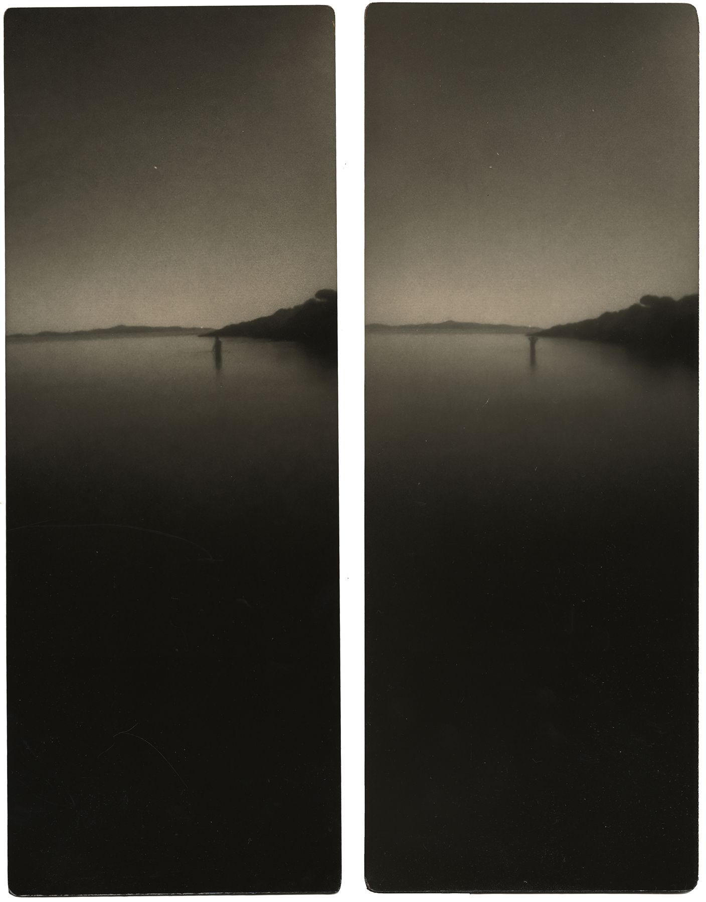BK0607, 2010  Two toned gelatin silver prints  25 x 10 cm each