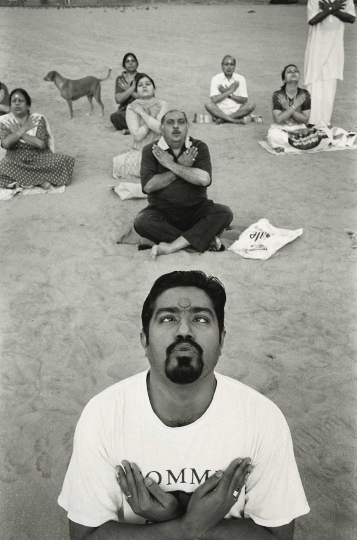 Betsy Karel - Chowpatty "Omm", 2003 - Howard Greenberg Gallery