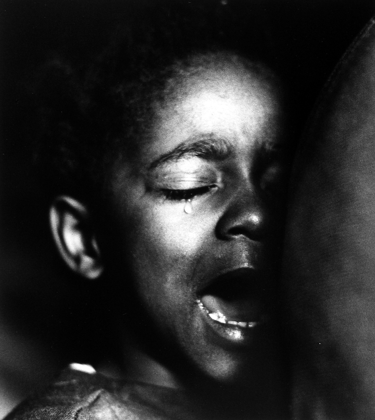 Ellen, Crying, Harlem, New York, 1967  Gelatin silver print; printed later  14 x 11 inches