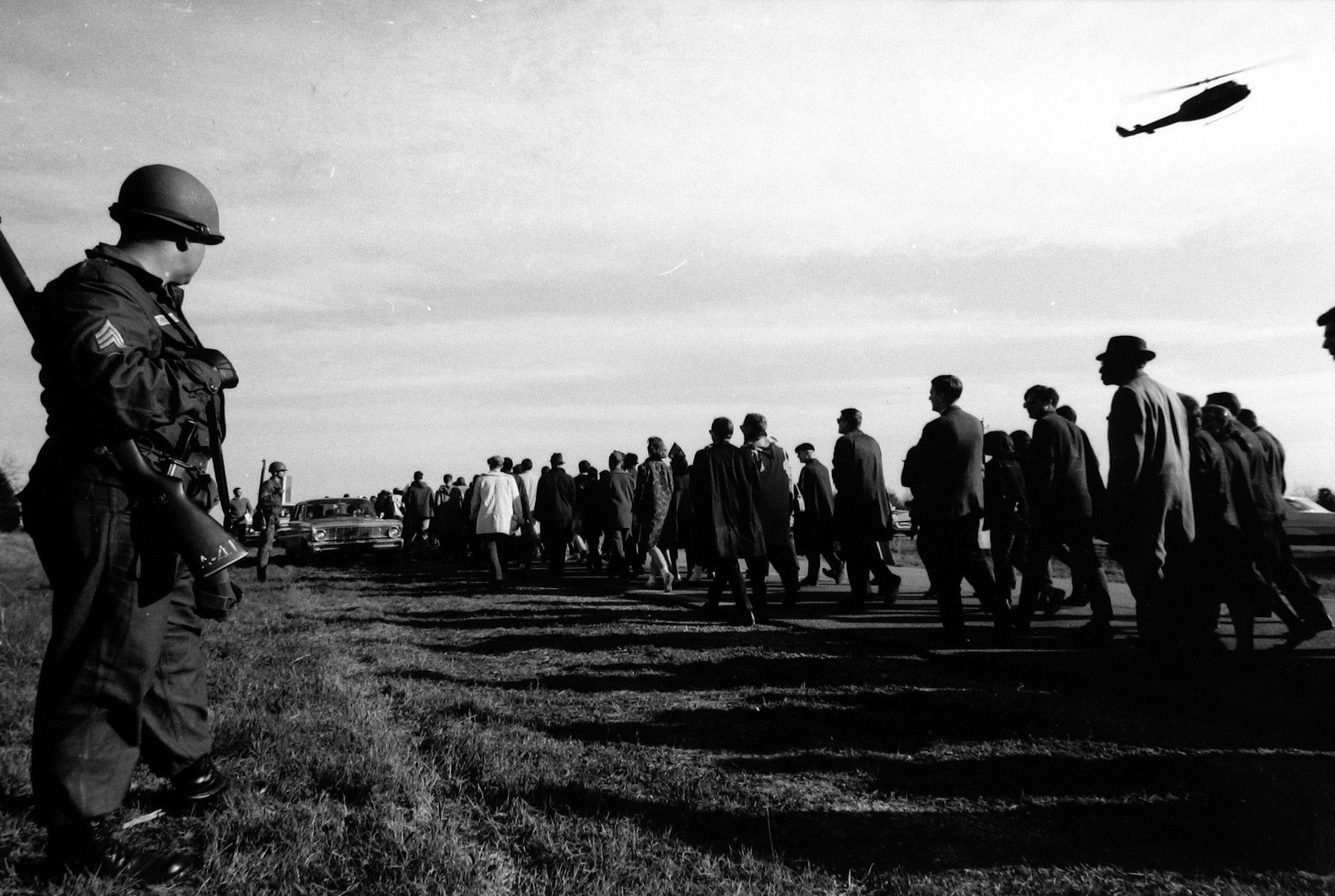 James Karales - Selma to Montgomery March, Alabama, 1965 - Howard Greenberg Gallery