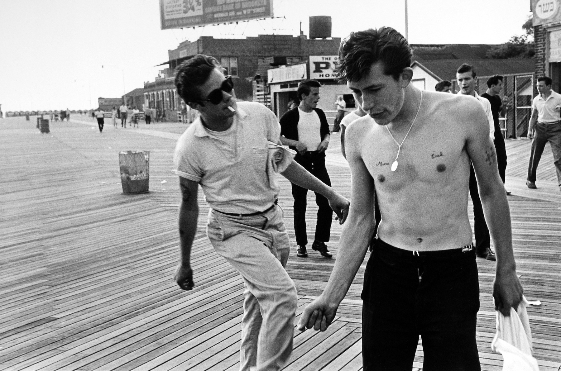 Brooklyn Gang, 1959  Gelatin silver print; printed later  11 x 14 inches