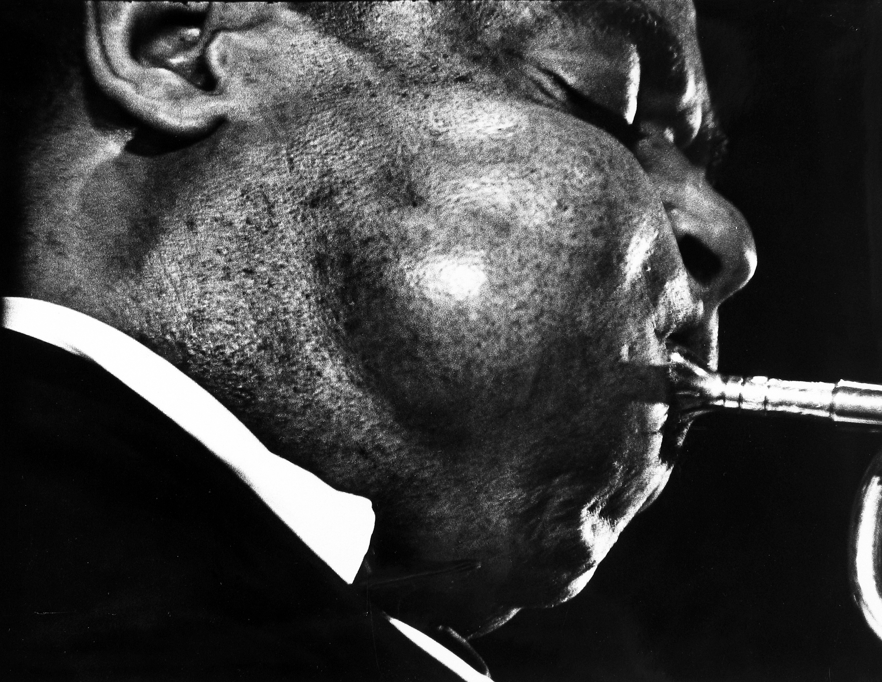 Ed Van der Elsken - Dizzy Gillespie May, 1958 - Howard Greenberg Gallery