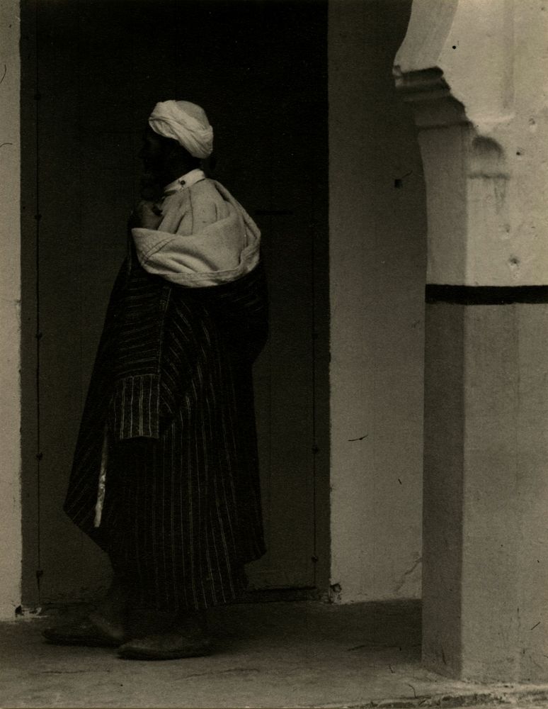 In a Souk, Tangier, Morocco, 1962  Gelatin silver print; printed c.1962  6 x 4 3/4 inches