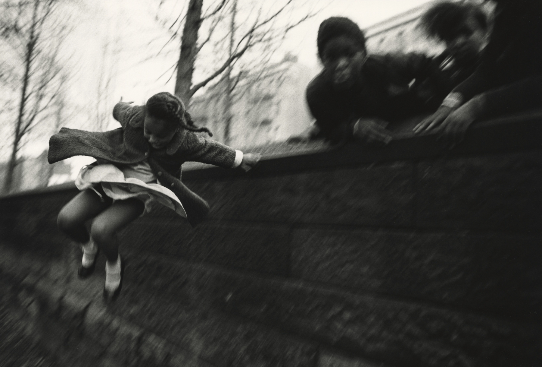 Central Park, New York, 1967  Gelatin silver print; printed later  16 x 20 inches