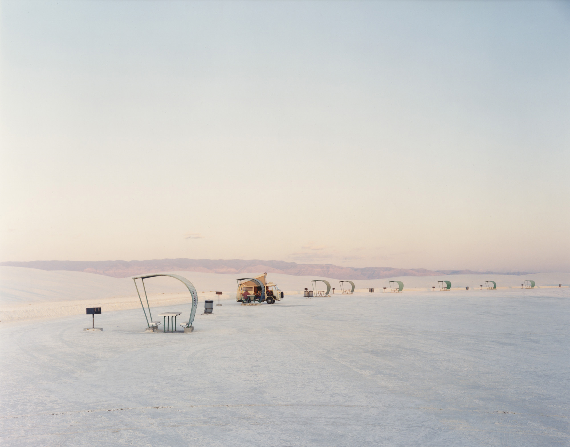 Nadav Kander - Picnic - New Mexico - USA - 1995