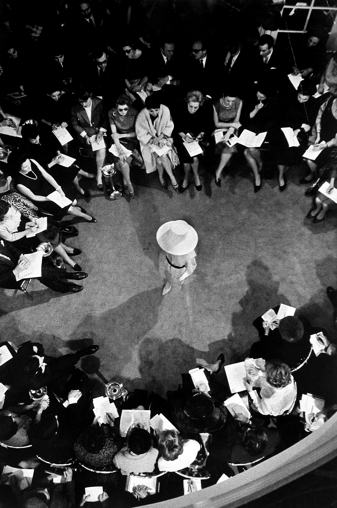 Henry Wolf - Paris Fashion Show for the Press, 1962 - Howard Greenberg Gallery