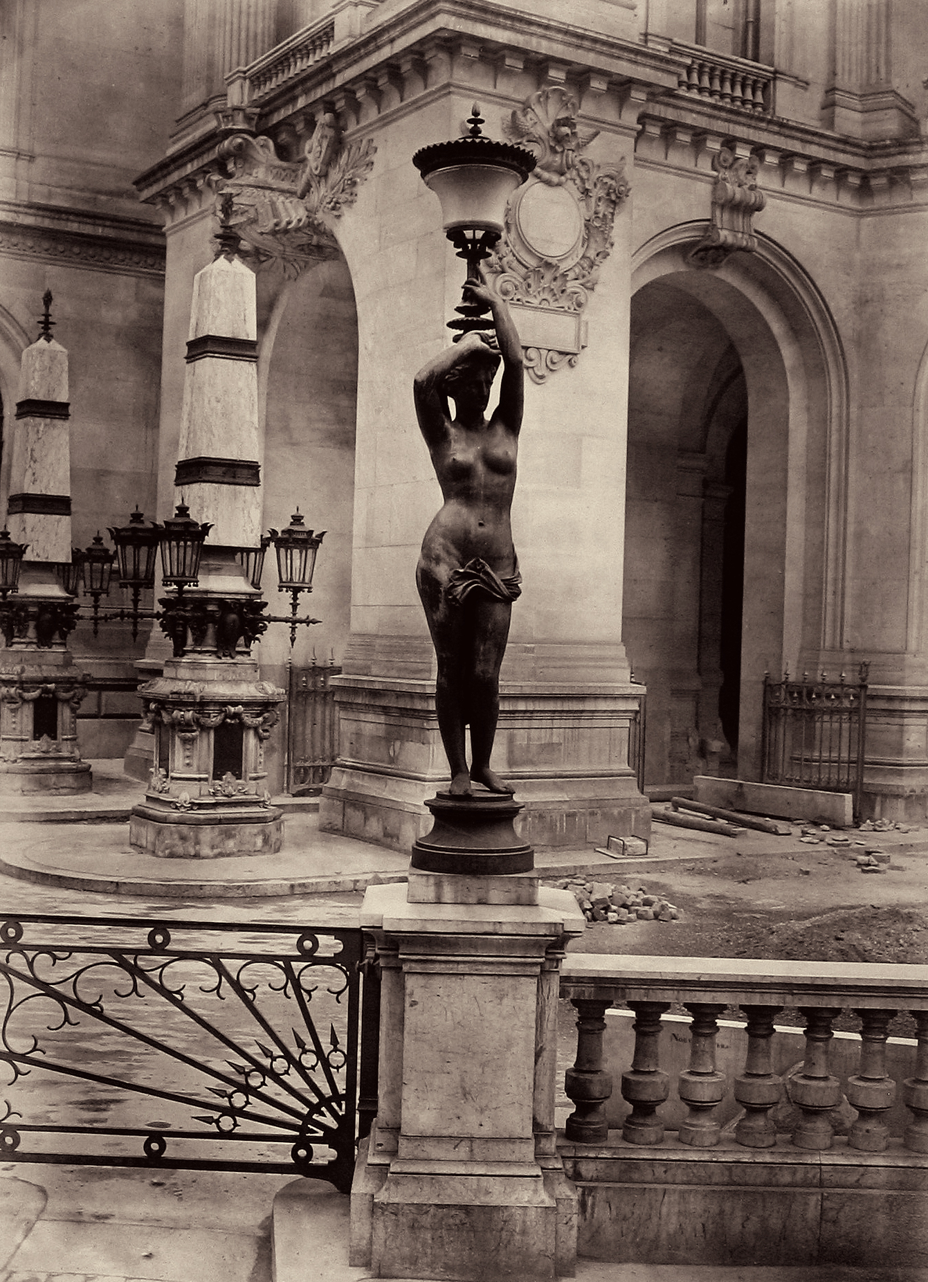 Charles Marville - Opera, c.1865 - Howard Greenberg Gallery