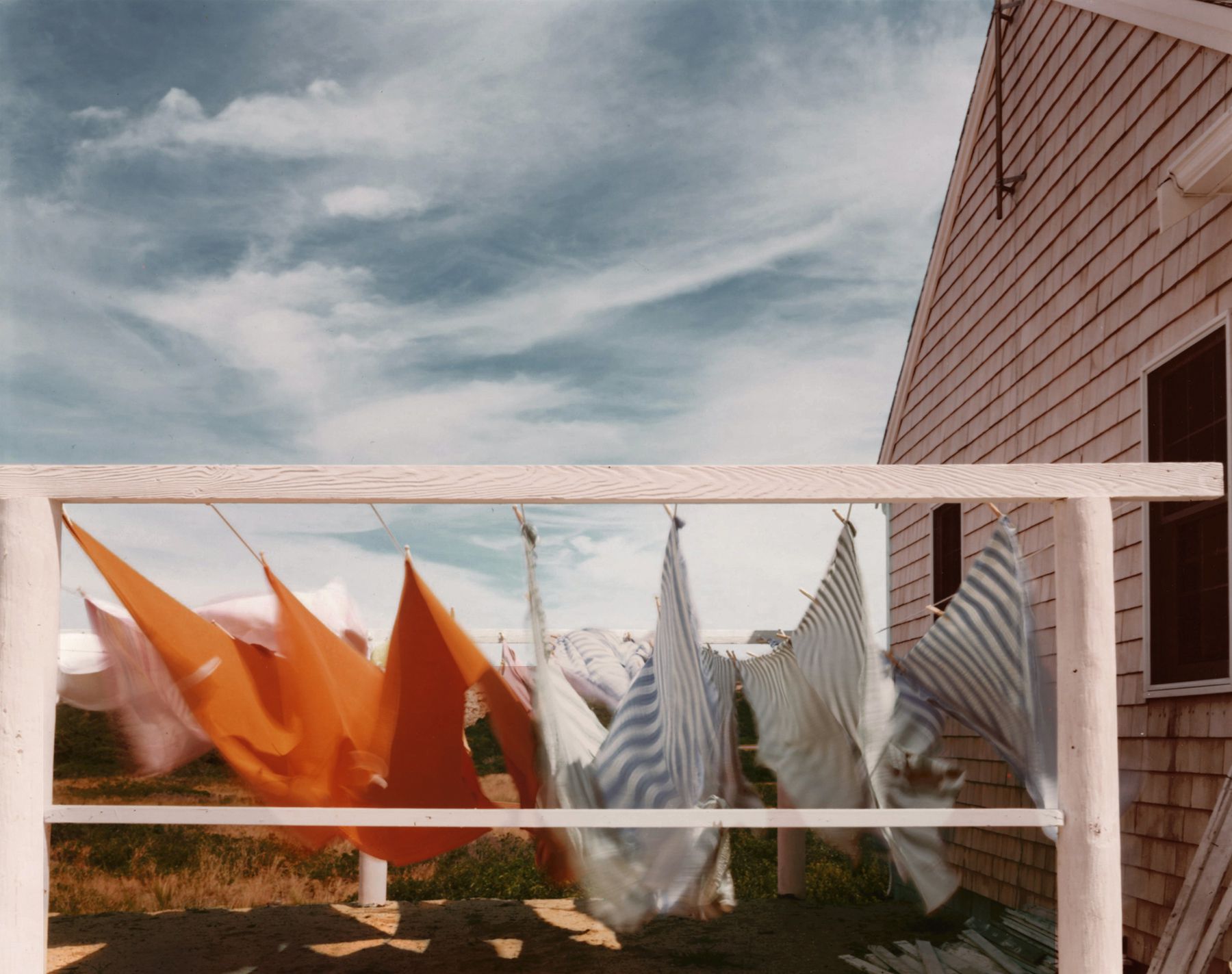 Laundry, Provincetown, Massachusetts, 1977  Archival pigment print; printed 2022  20 x 24 inches