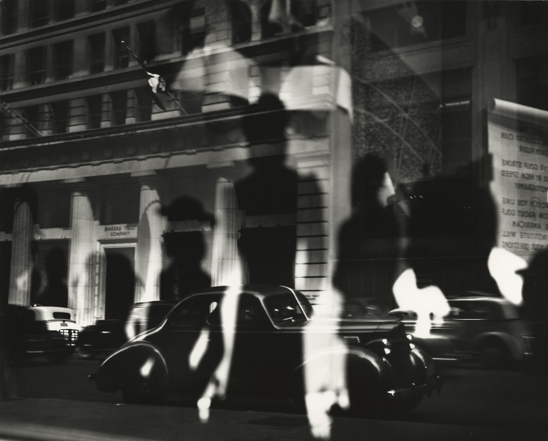 Lisette Model - Reflections, Rockefeller Center, New York, c.1945 - Howard Greenberg Gallery