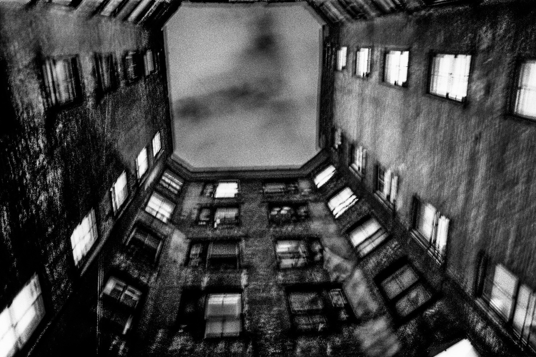 Ken Schles - Shaftway, 1983 - Howard Greenberg Gallery