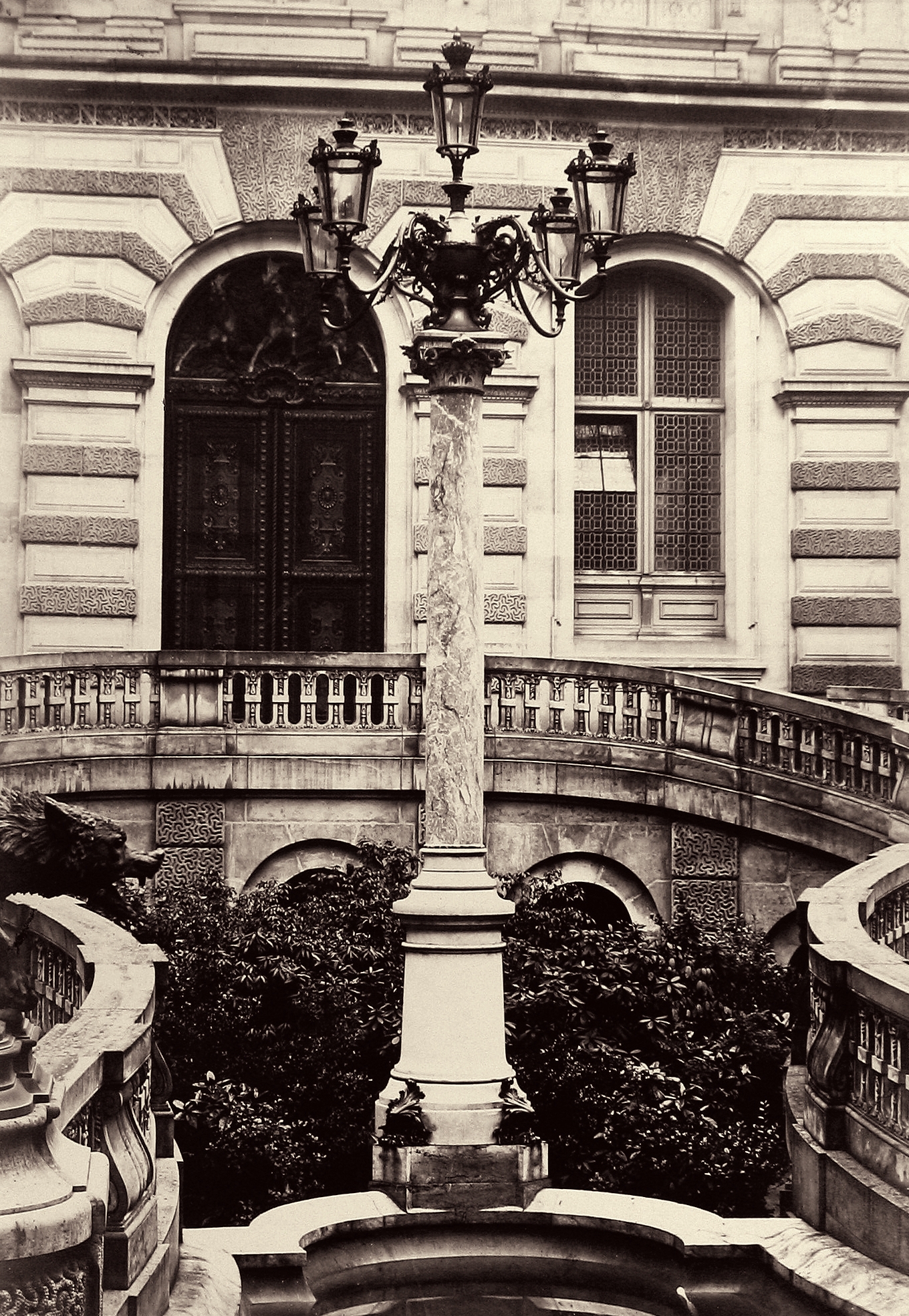 Charles Marville - Candelabre a 5 branches, c.1865 - Howard Greenberg Gallery