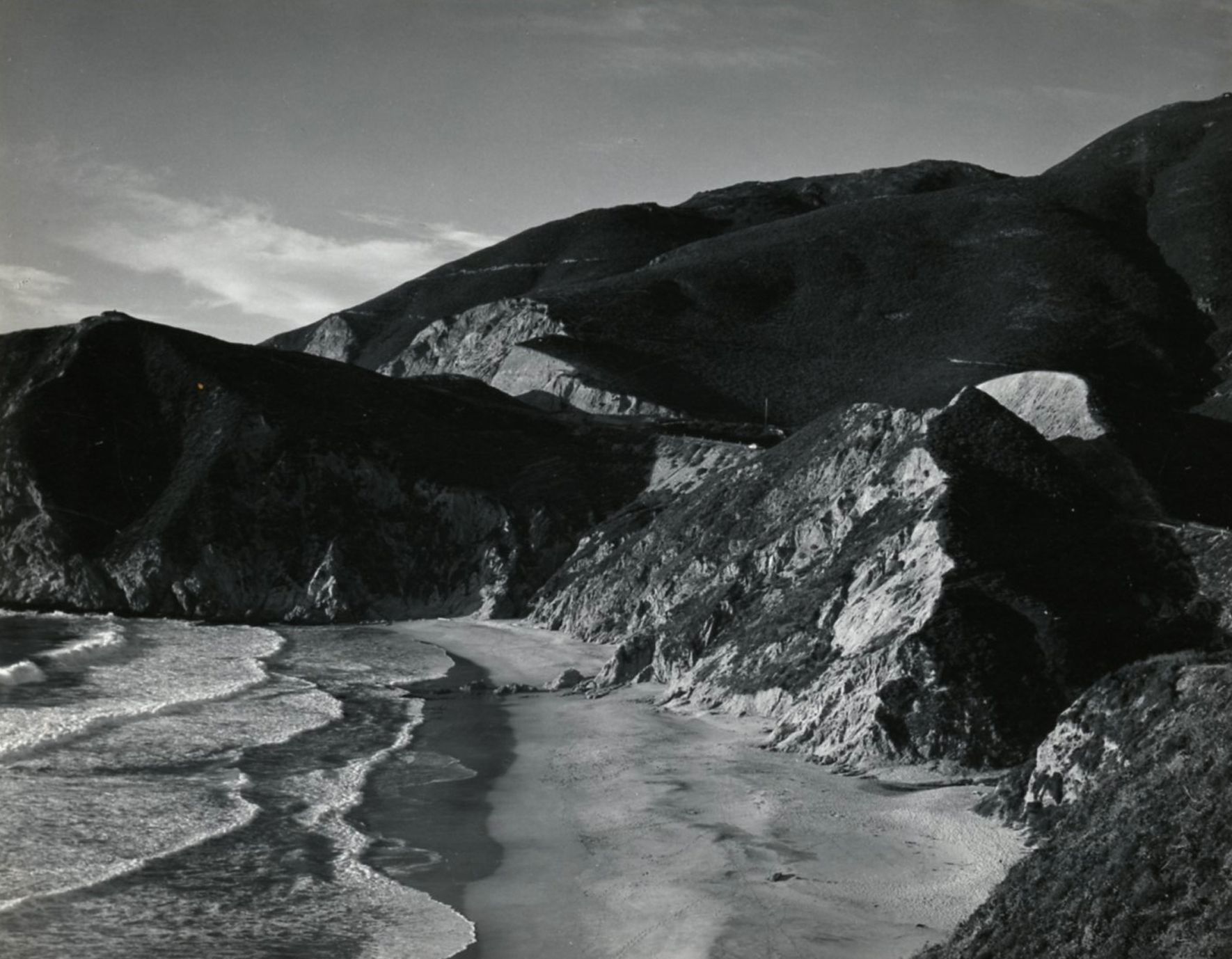 Minor White - Matchstick Cove, San Mateo County, California, 1947 - Howard Greenberg Gallery