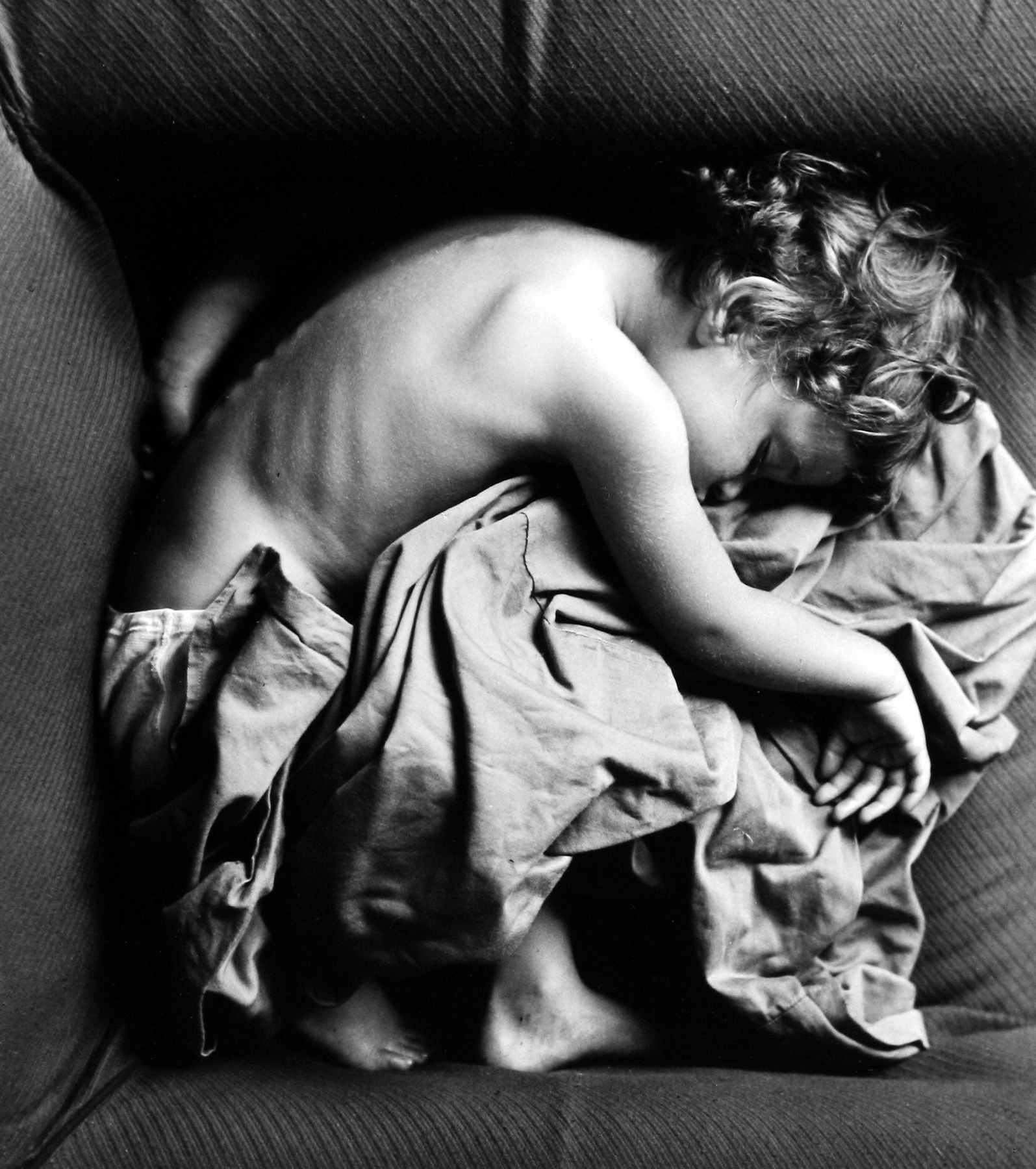 Arthur Leipzig - Sleeping Child, 1950 - Howard Greenberg Gallery