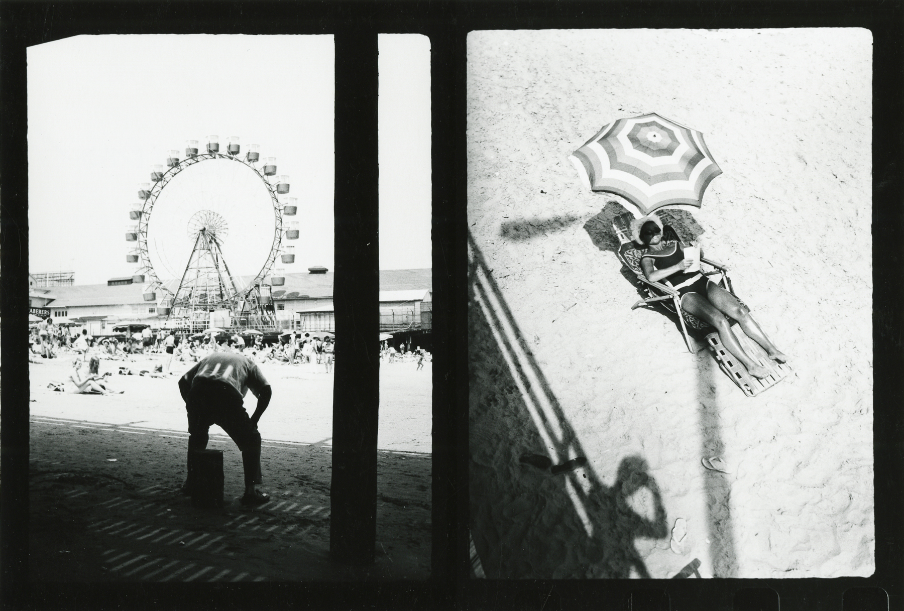 Ray K. Metzker - 68 DS-7/68 DR-32, from "Couplets," 1968 - Howard Greenberg Gallery