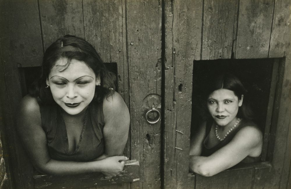 Calle Cuauhtemocztin, Mexico City, 1934  Gelatin silver print; printed c.1955-65  7 7/8 x 11 7/8 inches