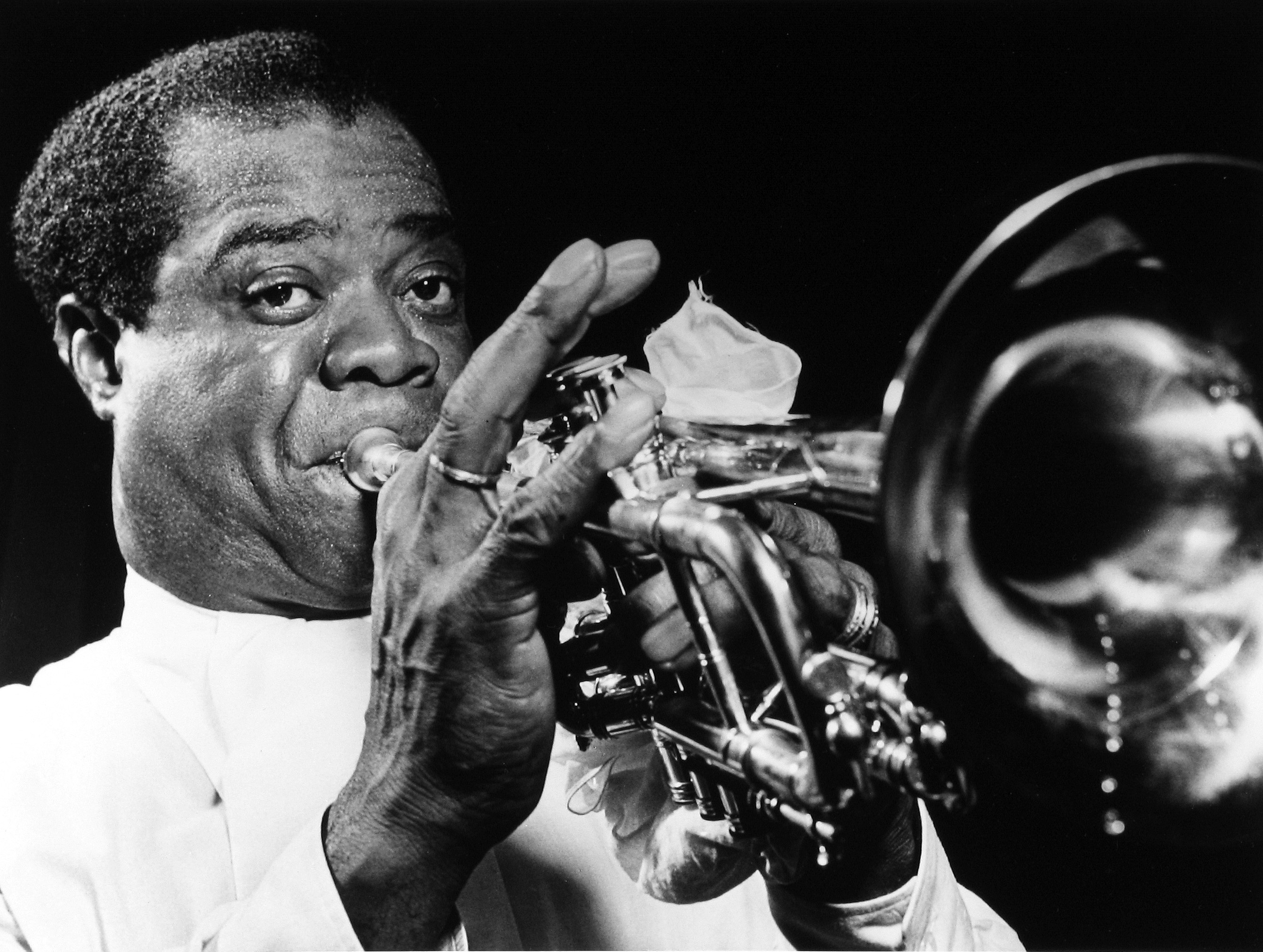 William Gottlieb - Louis Armstrong, c.1948 - Howard Greenberg Gallery