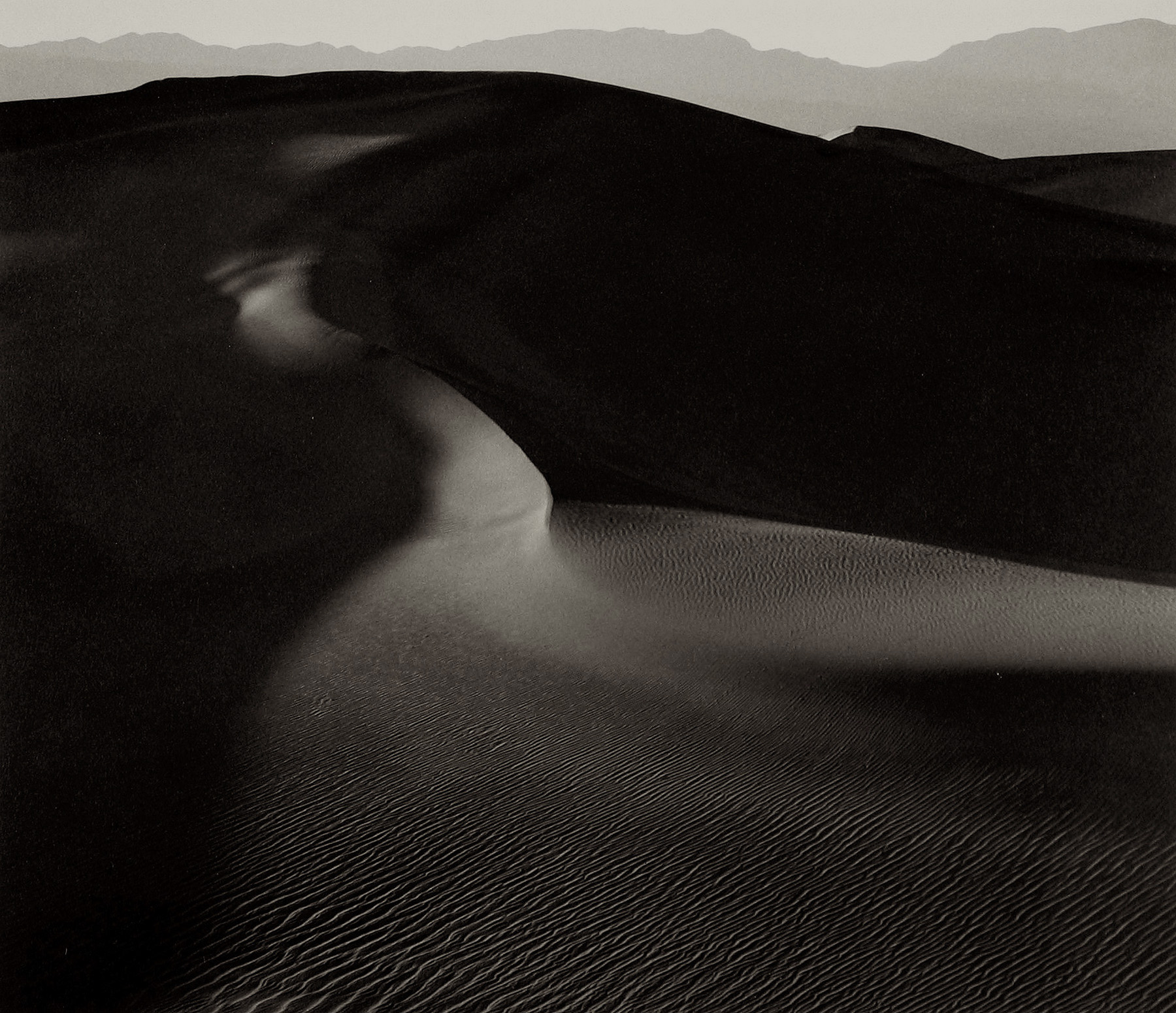 Mark Citret - Dunes #28, Death Valley, 2001 - Howard Greenberg Gallery