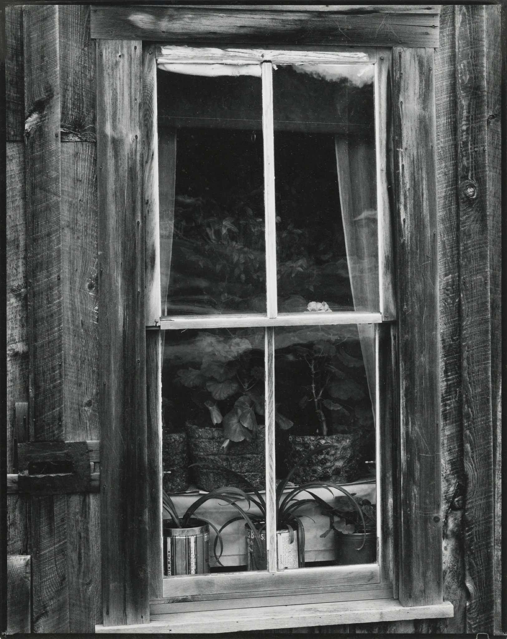 Window, Red River, 1931  Gelatin silver print; printed 1940s  9 1/2 x 7 5/8 inches