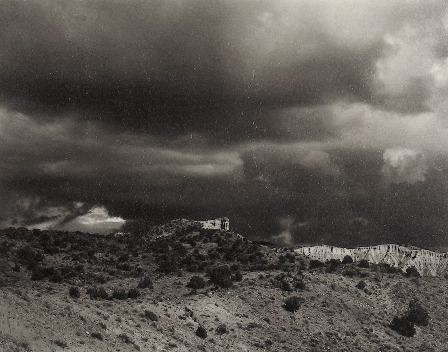 Rinconada, New Mexico, 1931  Platinum print; printed c.1931  7 3/4 x 9 3/4 inches