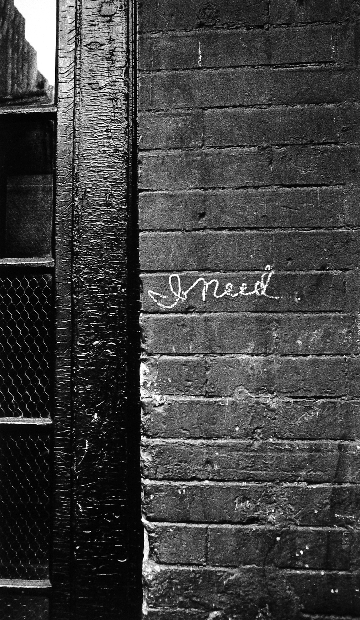 I need, New York, 1955
Gelatin silver print; printed later
50 x 40 cm