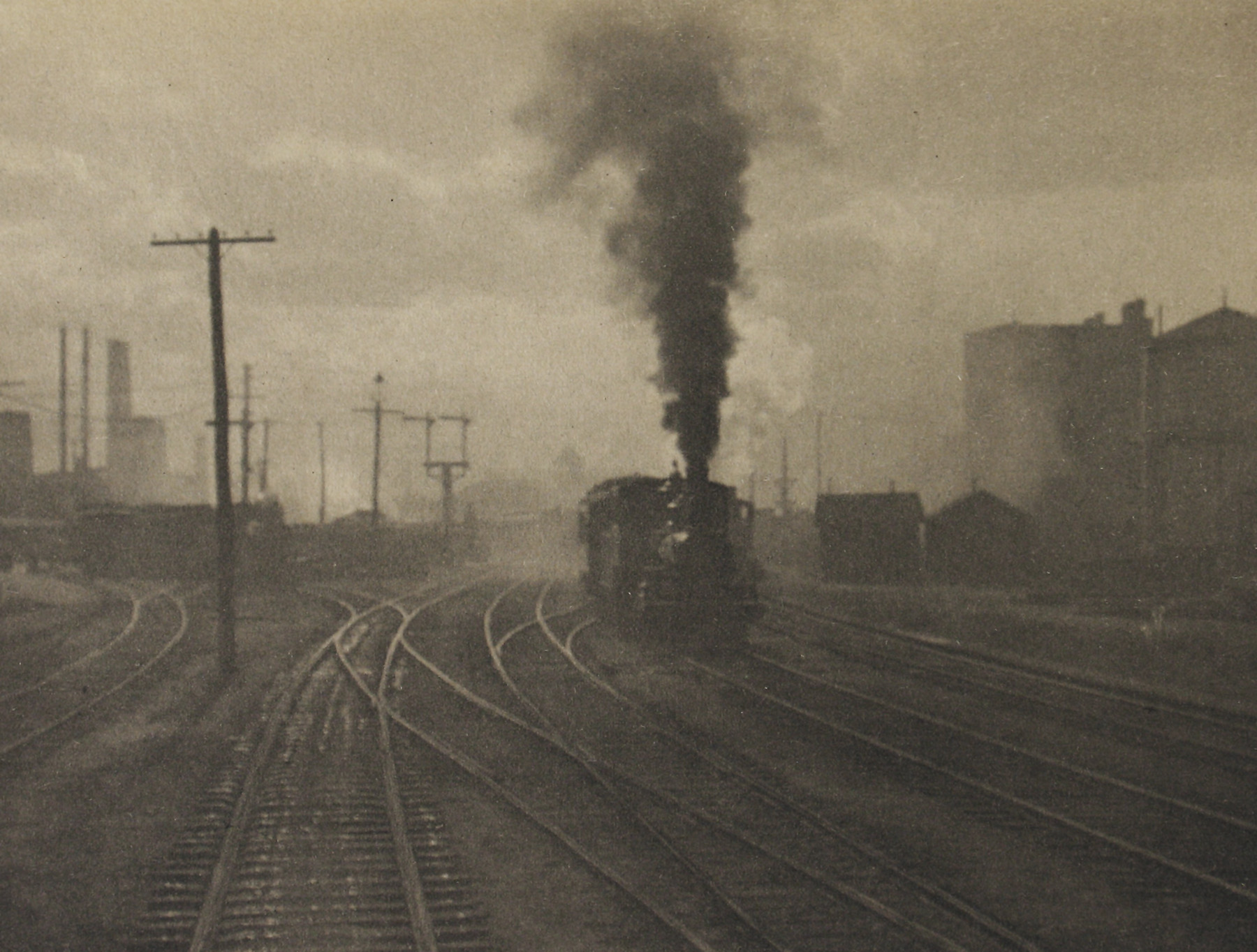 Alfred Stieglitz - The Hand of Man, 1902 - Howard Greenberg Gallery
