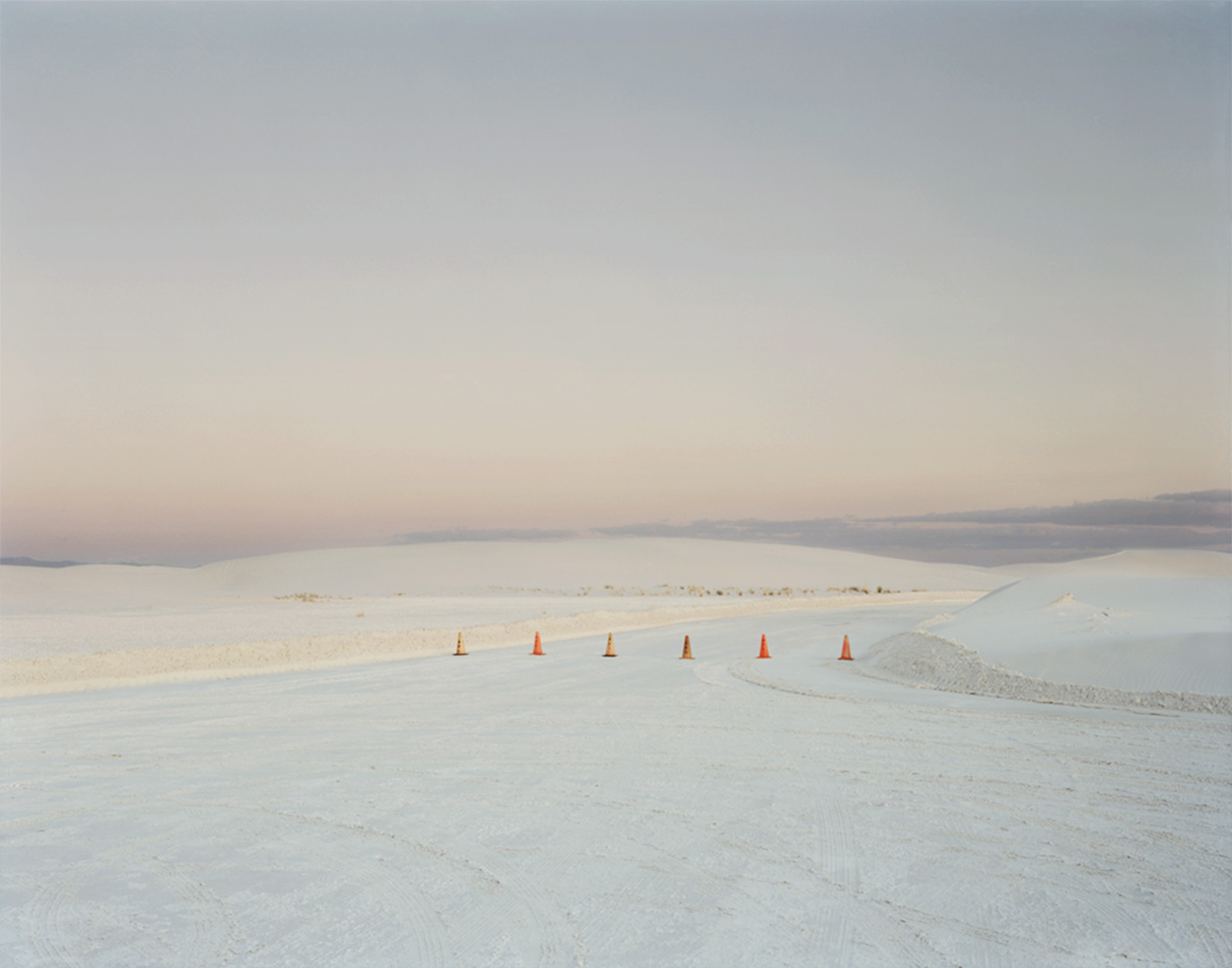 Nadav Kander - Road Closure - New Mexico - 1995