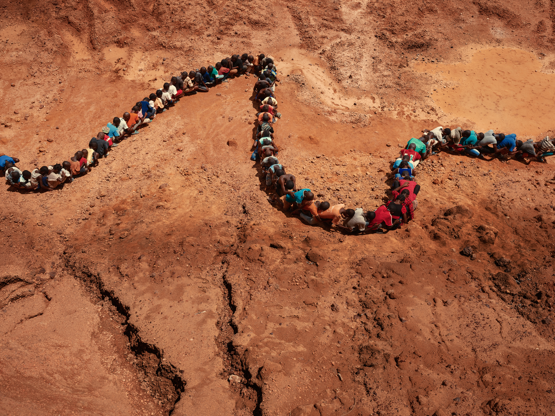 Pieter Henket, The Rainbow Python, from the series "Congo Tales", 2017     Archival pigment print