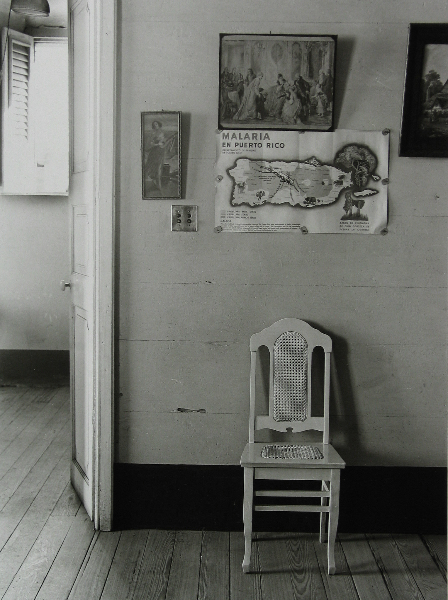 Jack Delano - In a Guest House in Manati, 1941 - Howard Greenberg Gallery