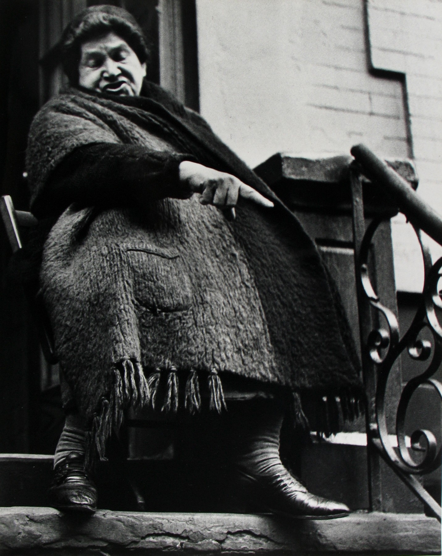 Lower East Side, New York, c.1942  Gelatin silver print  19 3/8 x 15 1/2 inches