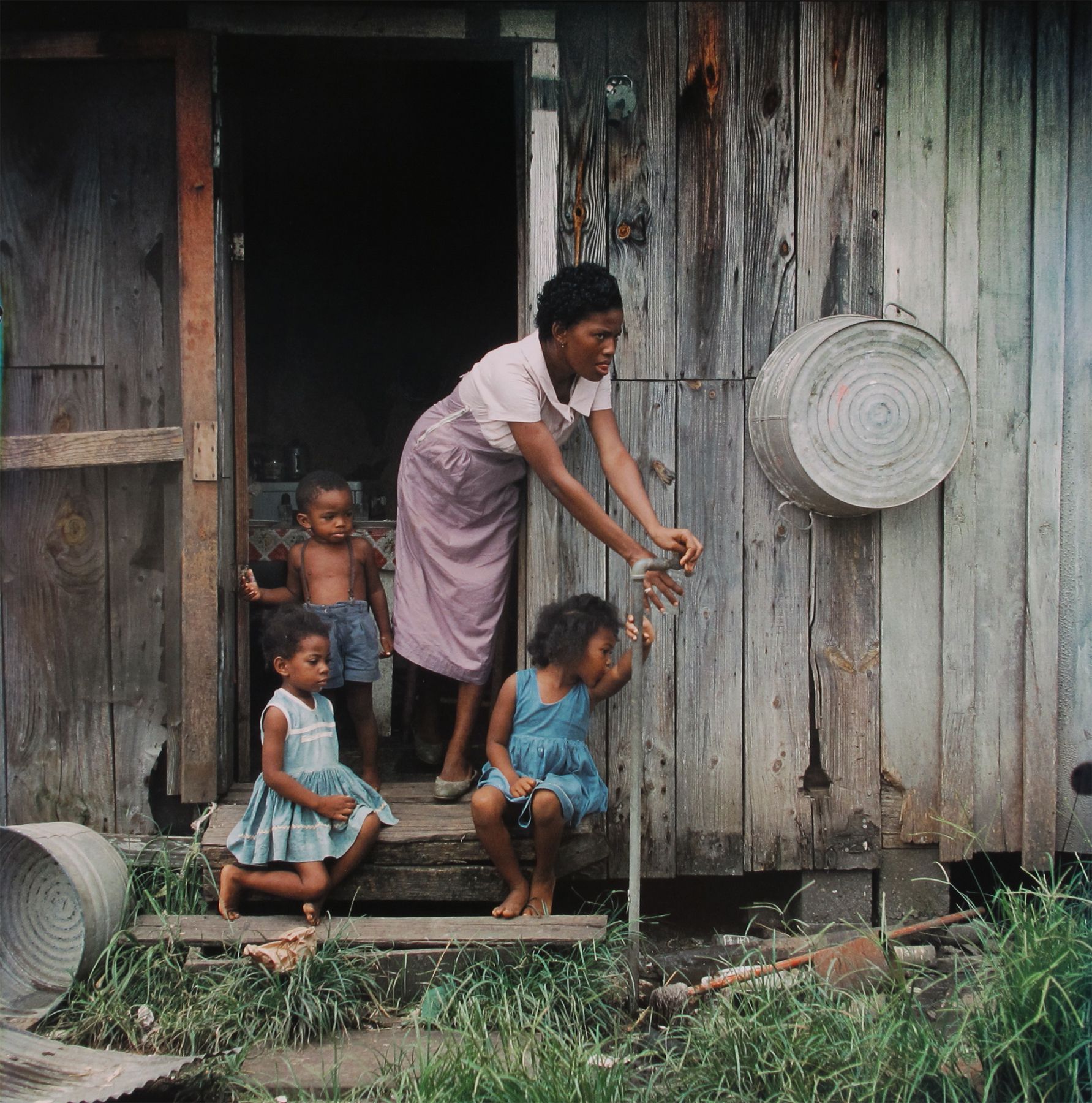 Mother and Children, Mobile, Alabama, 1956  Archival pigment print; printed later  28 x 28 inches